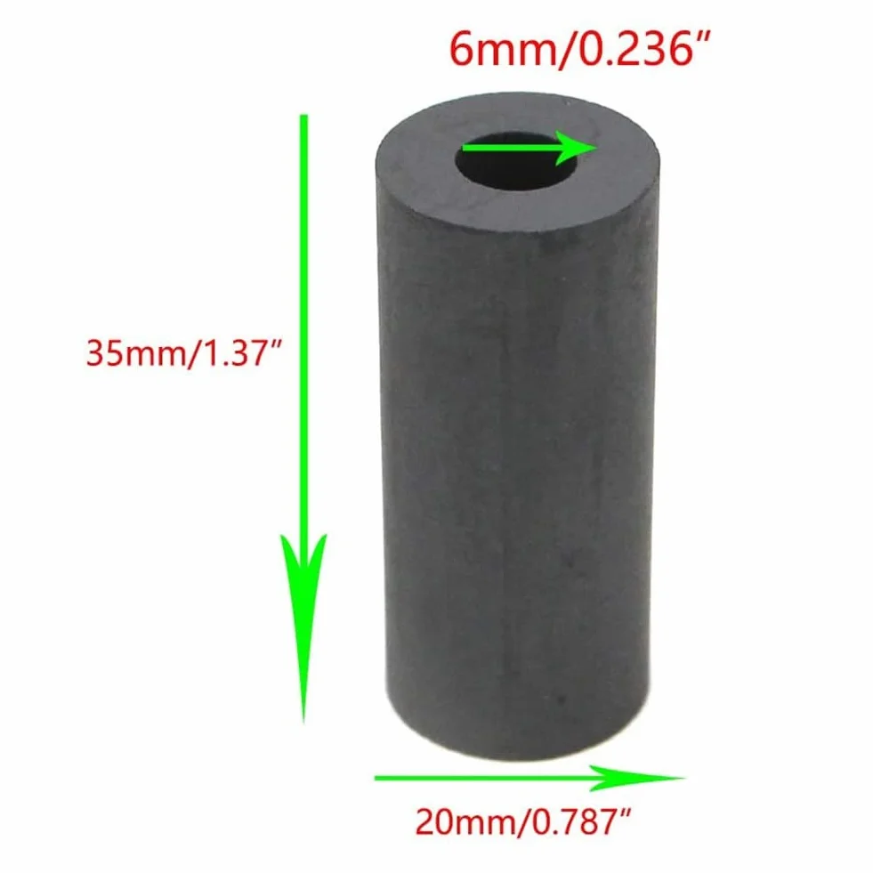 2 PACK 35 x 20 x 6 mm carburo de boro boquilla de chorro de herramienta piezas de herramientas de chorro de de punta de pulido de chorro de Gabinete piezas de herramientas
