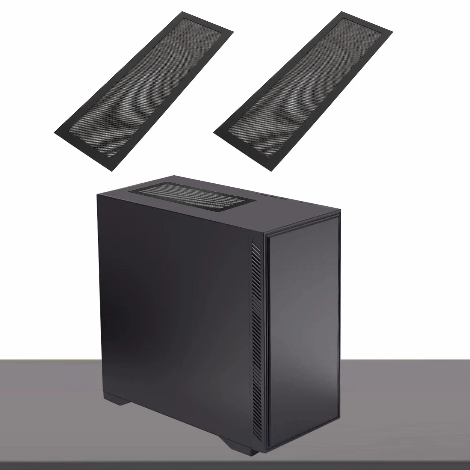 Filtro de Malla Antipolvo Magnético para Caja de PC 120x360mm, Cubierta de Polvo PVC