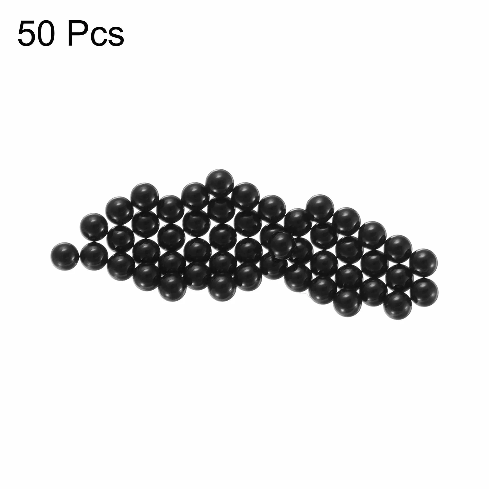 QUARKZMAN 50 Piezas Bolas de Rodamiento Cerámicas 3/32" 2.381mm Nitruro de Silicio Si3N4 Precisión G5