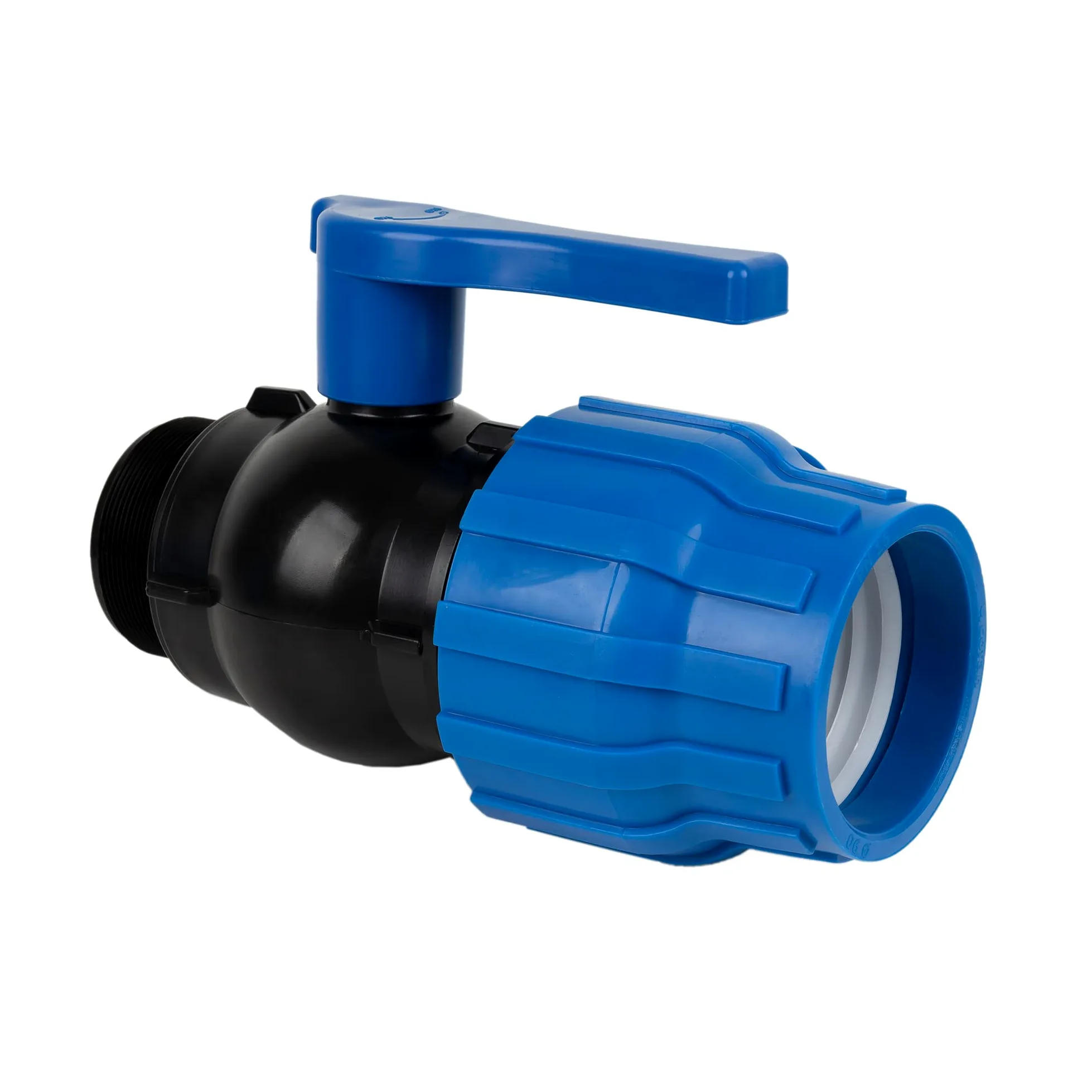 Cofan Enlace Válvula de Bola | Rosca Macho PP PN16 | Medida: 25 x 3/4" | Pack de 20 Unidades