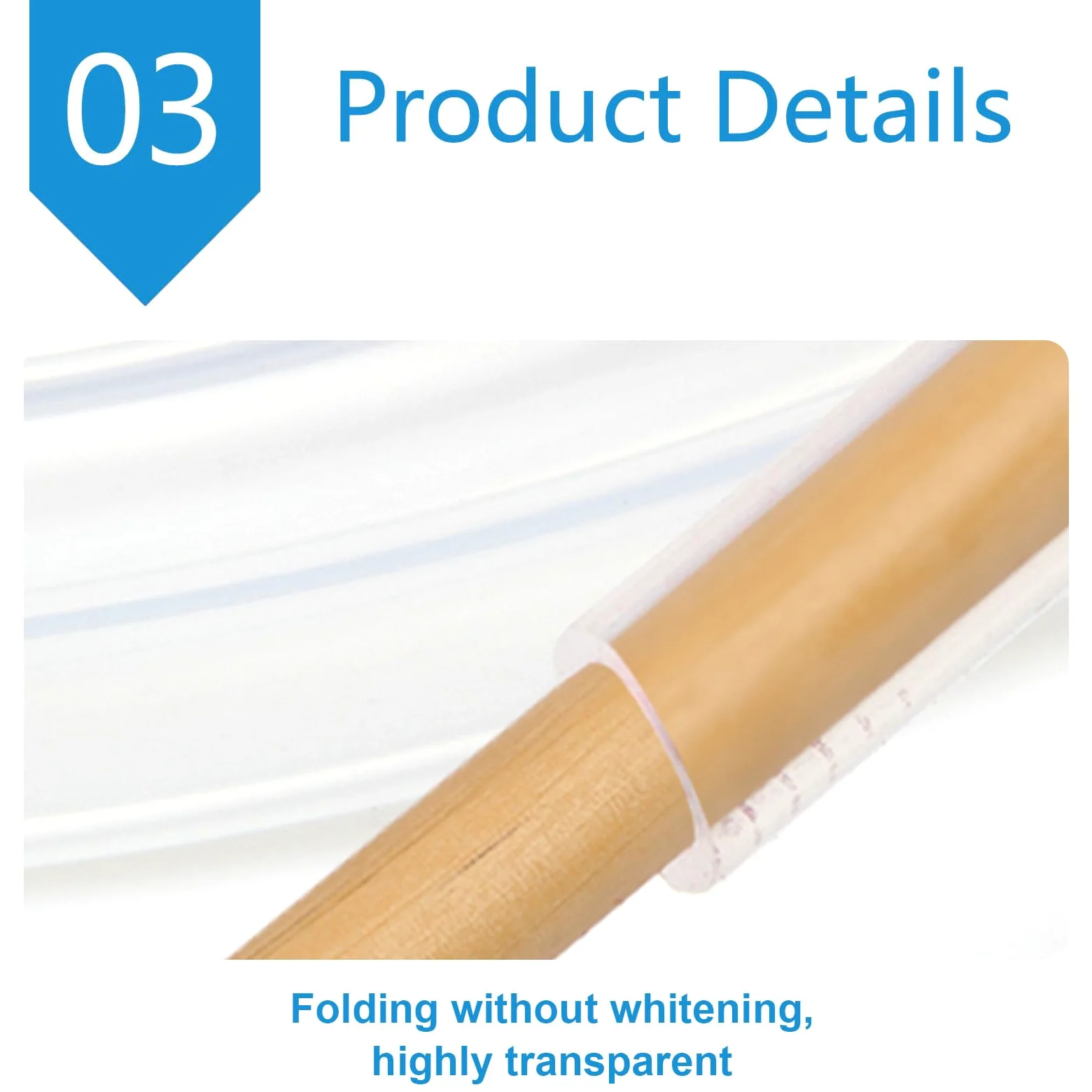 Tubo de silicona transparente OD20mm ID15mm Longitud 10 metros
