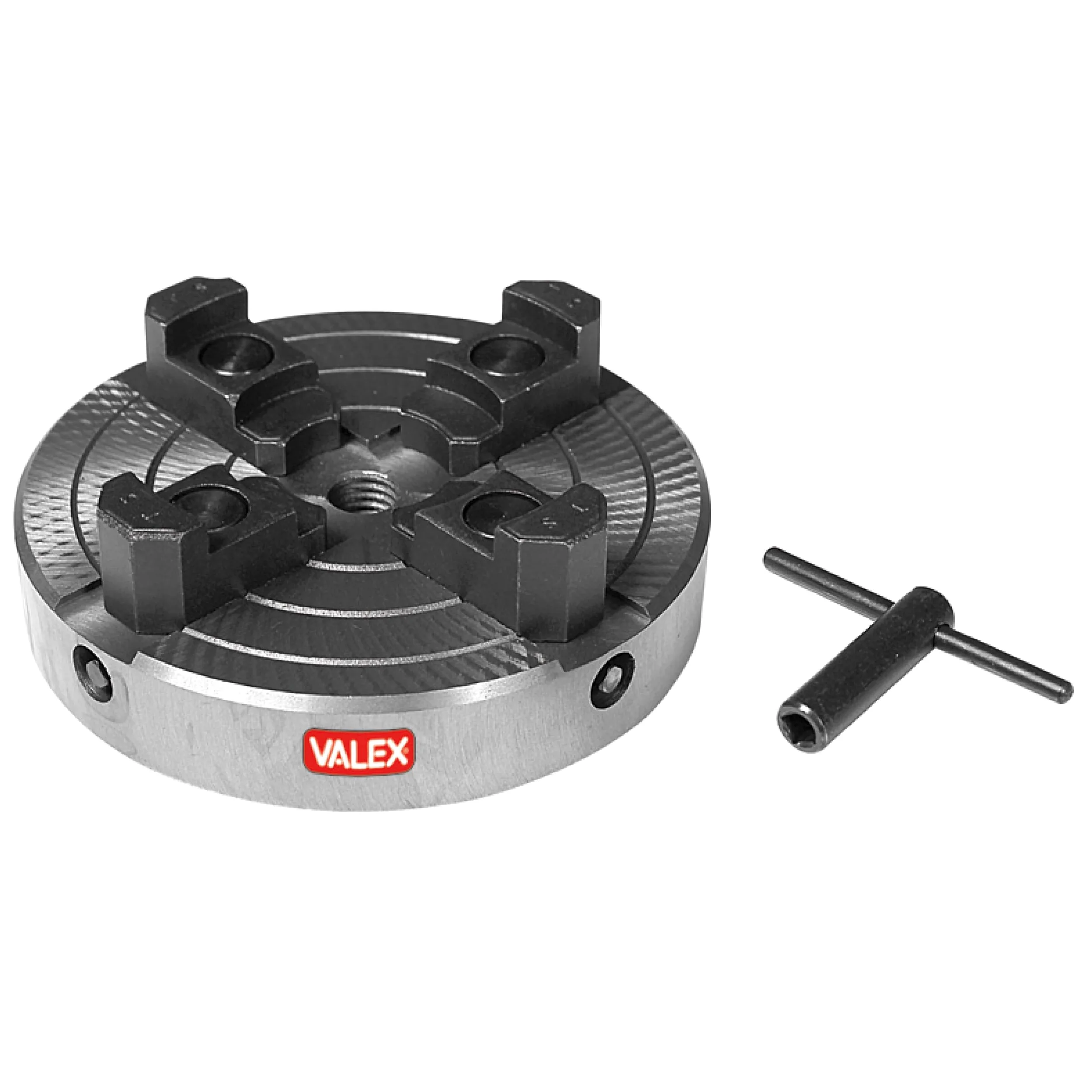 Valex Mandril de 4 Mordazas Independientes M18 x 2,5 Casquillo 45-155 mm Apertura