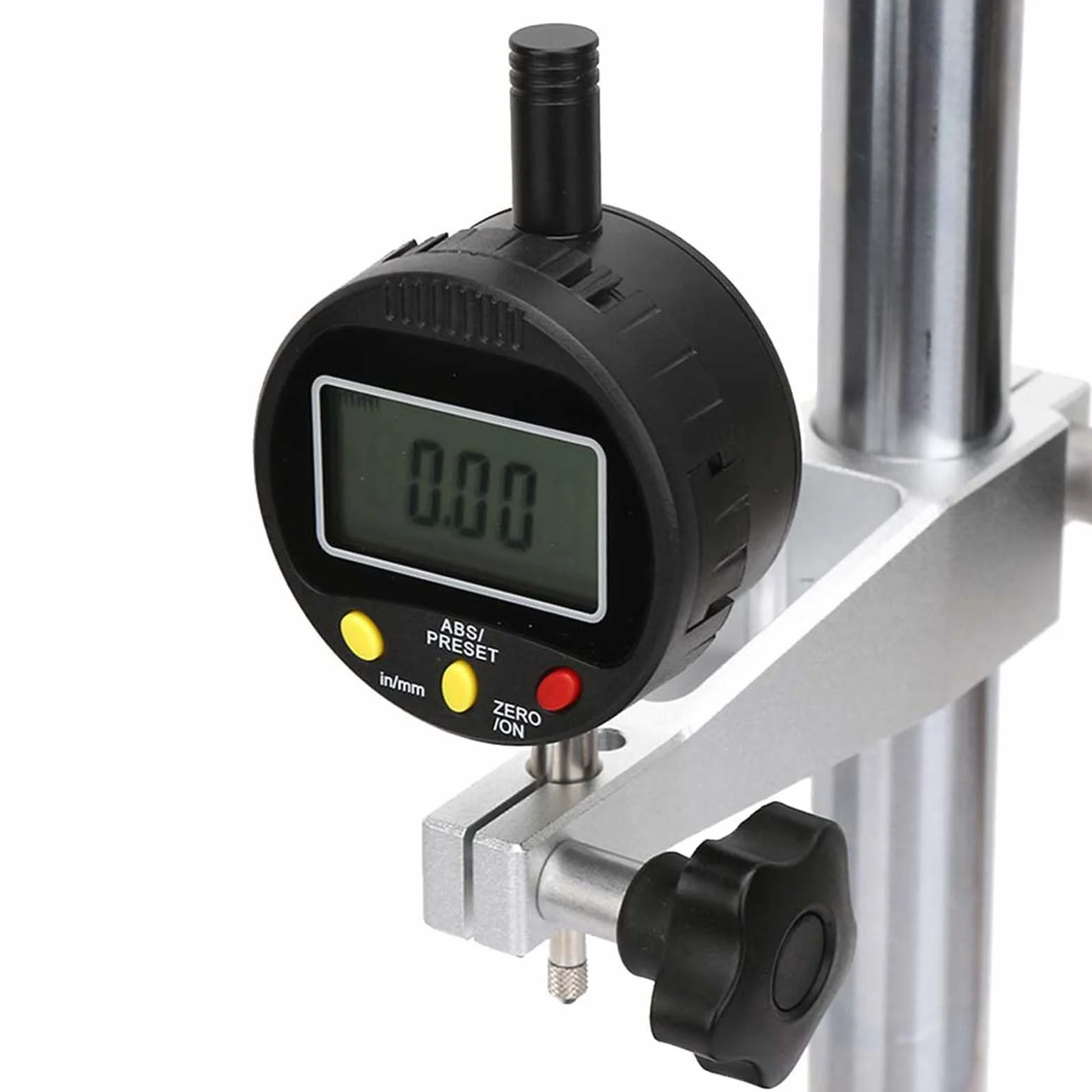 Indicador de Esfera Digital Medidor de Altura de Plataforma de Mármol 0~12,7 Mm Resolución de 0,01 Mm Herramienta de Medición de Altura Ajustable