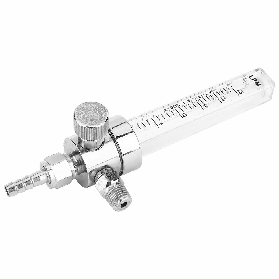 Caudalímetro de cobre 1-25 m³/h NPT 1/4 pulgada latón cromado para medición industrial