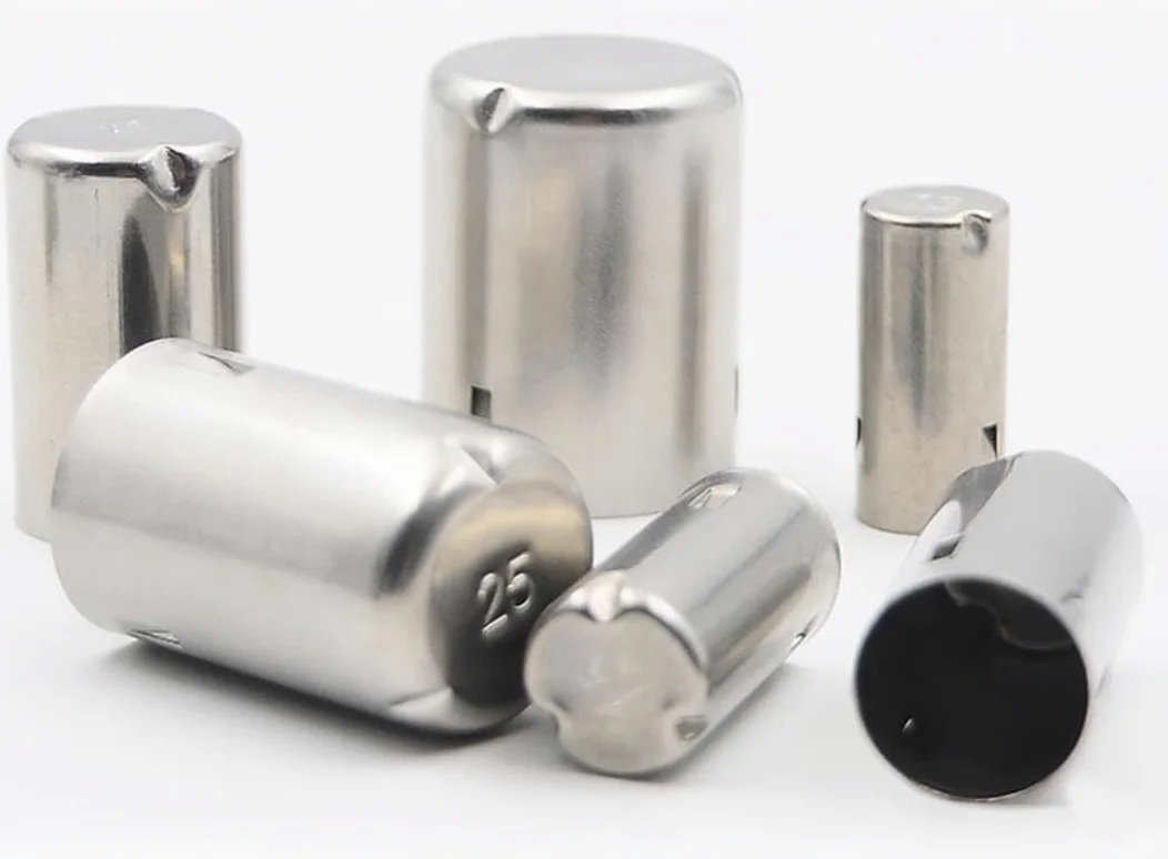 20 tapas de acero inoxidable 304 for tubos de ensayo de vidrio de laboratorio (compatibles con tubos de 13/15/18/21/25 mm)(30# for Diameter 30mm)