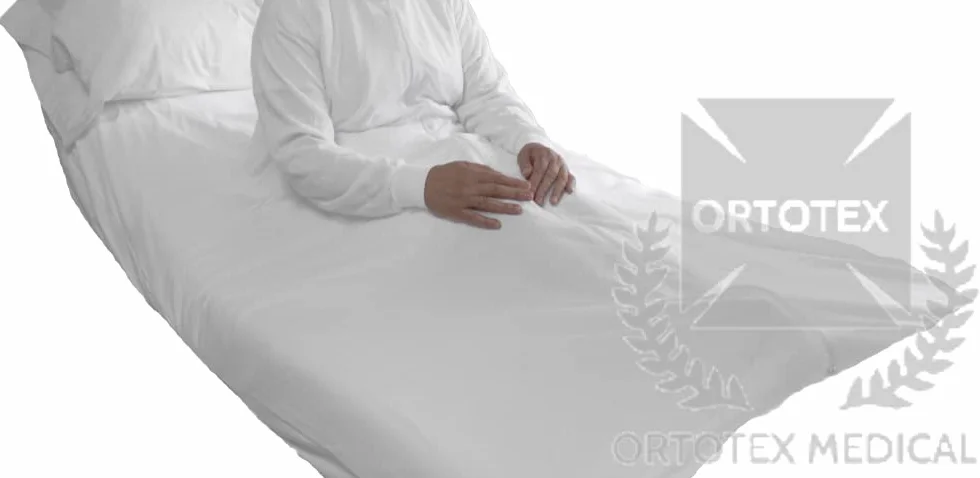 Sabana Sujecion Adultos Sabana de Sujecion Cama 90 x 190 cm Manga Larga Sabana de Seguridad para Geriatria Marca Ortotex, 1.0 unidad