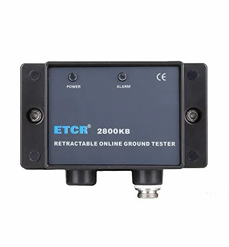 Comprobador de tierra, ETCR2800KB digital avanzado de puesta a tierra a tierra probador de resistencia de tierra Tipo partido on-line detector,Medición precisa