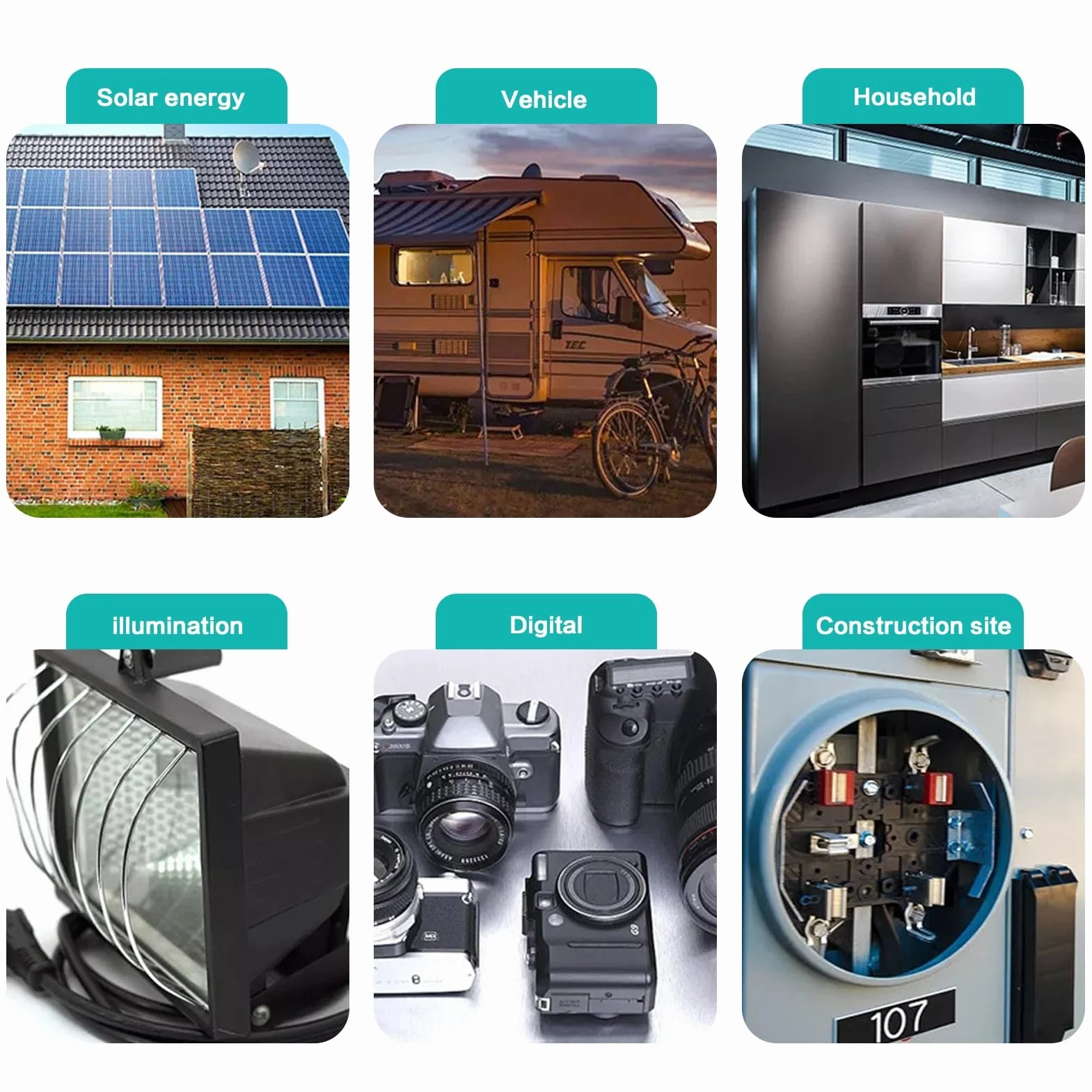 BuyWeek Regulador de carga solar MPPT 60A 12V/24V/36V/48V Controlador de Carga Solar con LCD Identificación automática voltaje Entrada máxima de 180V DC, for baterías de plomo-ácido y litio