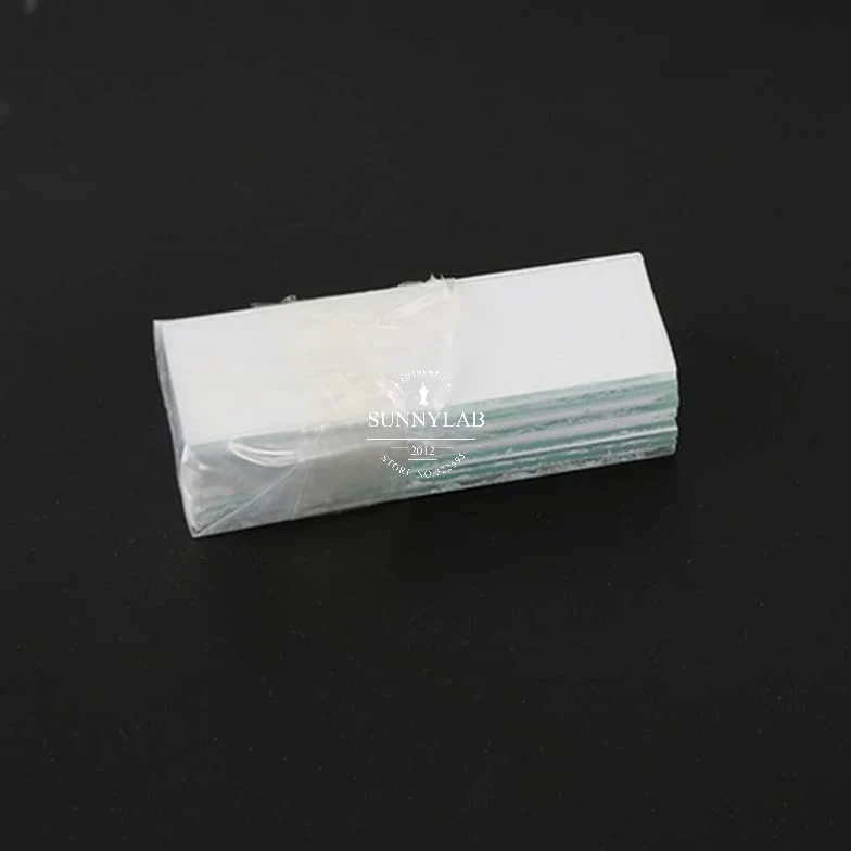 Placa de Gel de sílice for cromatografía en capa fina Lab GF254, losa de vidrio TLC que contiene placa de Gel de sílice for desarrollo de Color fluorescente(50x150mm 20pcs)
