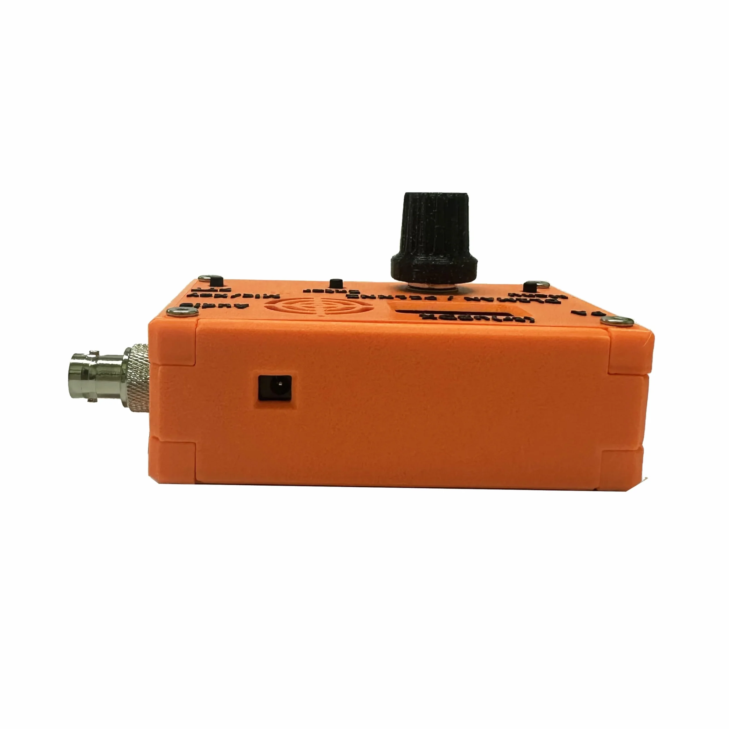transceptor tr usdx de 5 bandas usdx multimodo QRP montado con funda por PE1NNZ y DL2MAN funda de impresión 3D naranja