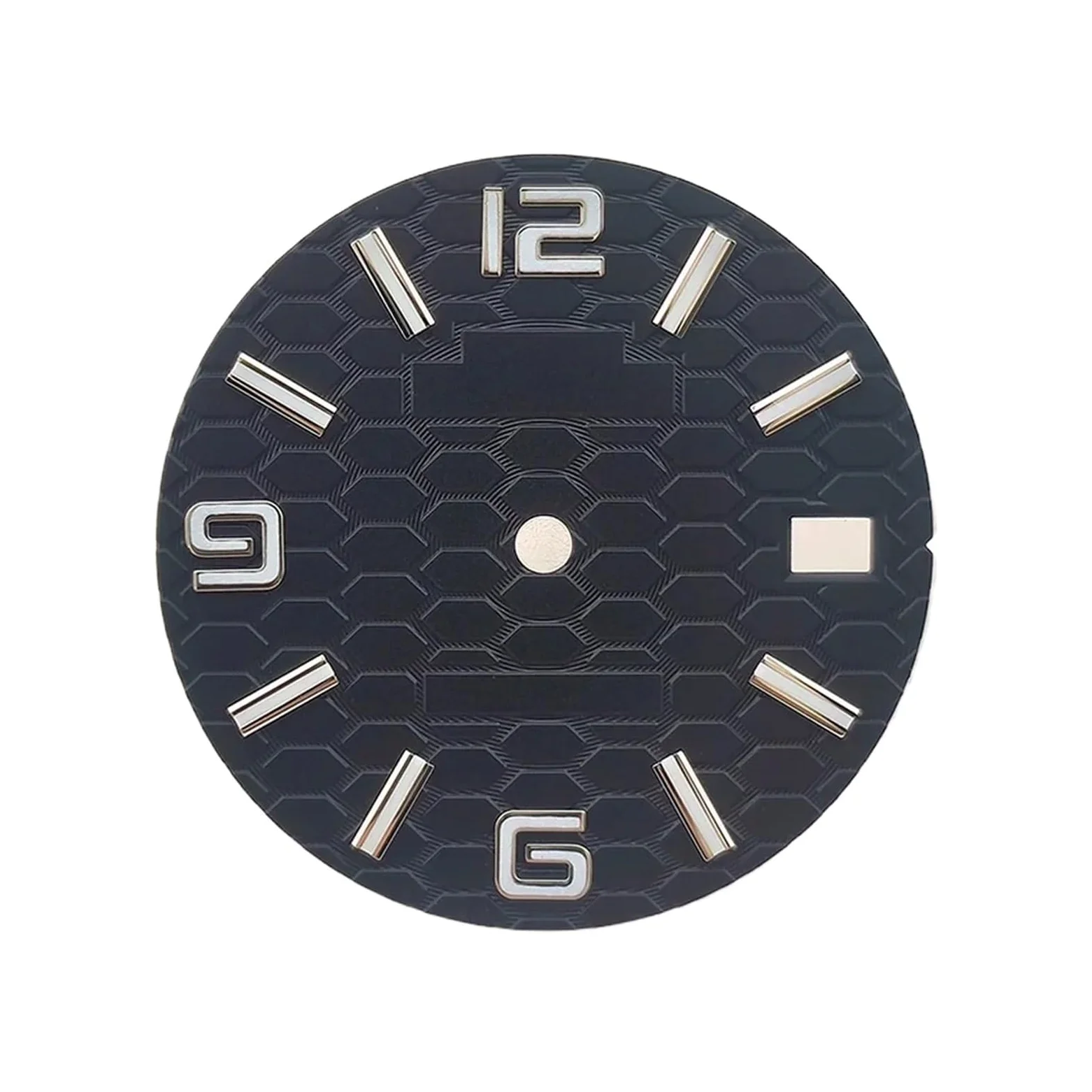 Esfera de 28,5 MM sin Logotipo, Panal Lumen Azul estéril, Adecuado for Caja la Serie Movimiento NH35, 1 ud