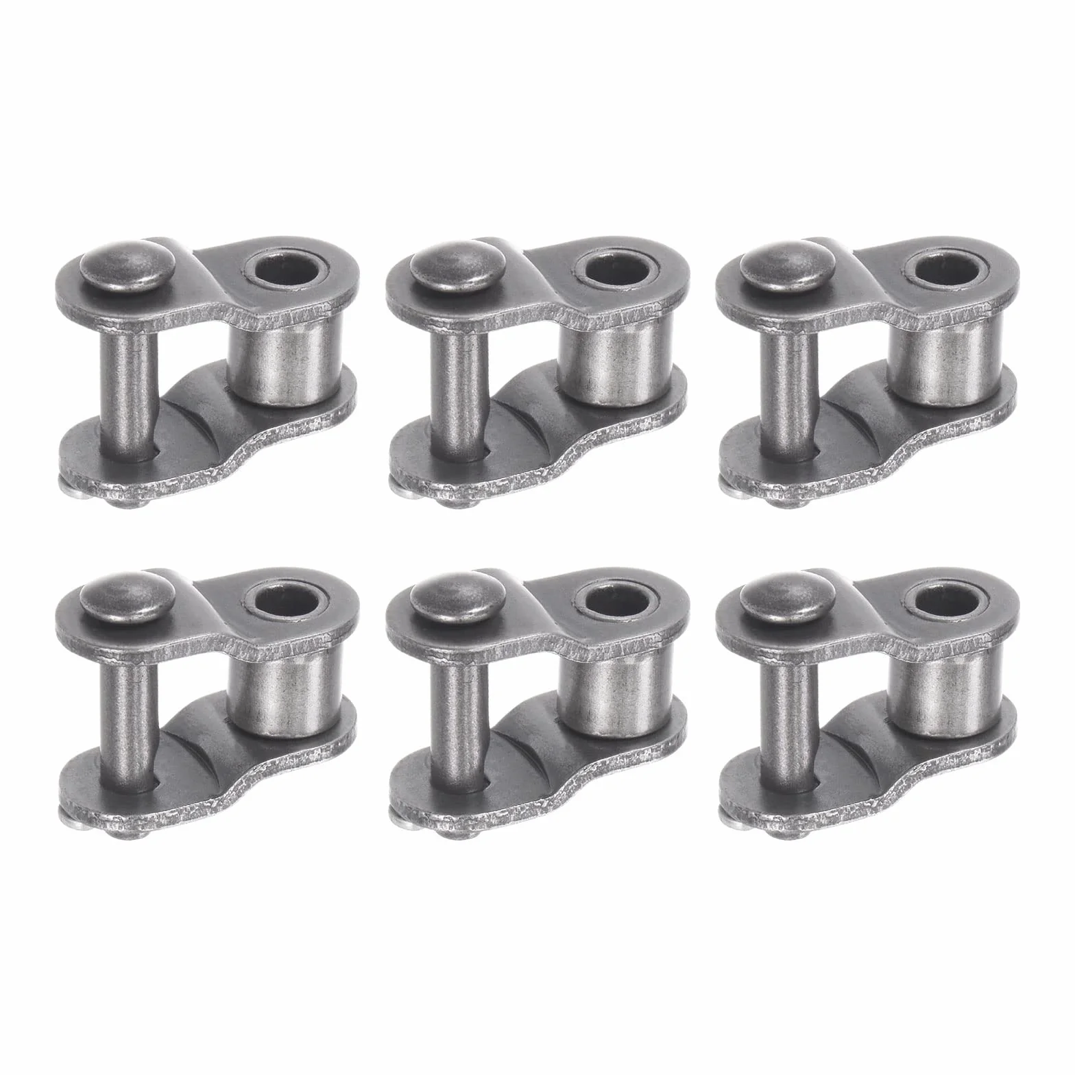 Cadena Compensación Medio Enlace Rodillo 3/8" Paso Carbono Acero 06B Estándar Cadena Extremo Conector Dividir Enlaces