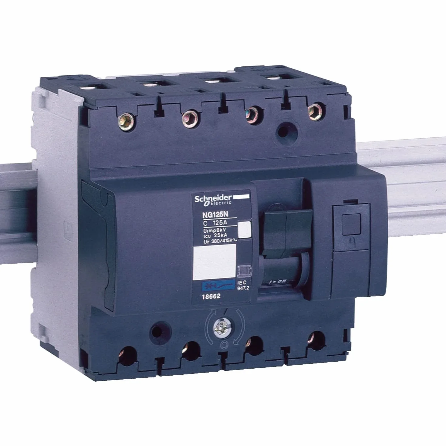 Schneider Electric 18660 NG125N C 4P, 100A