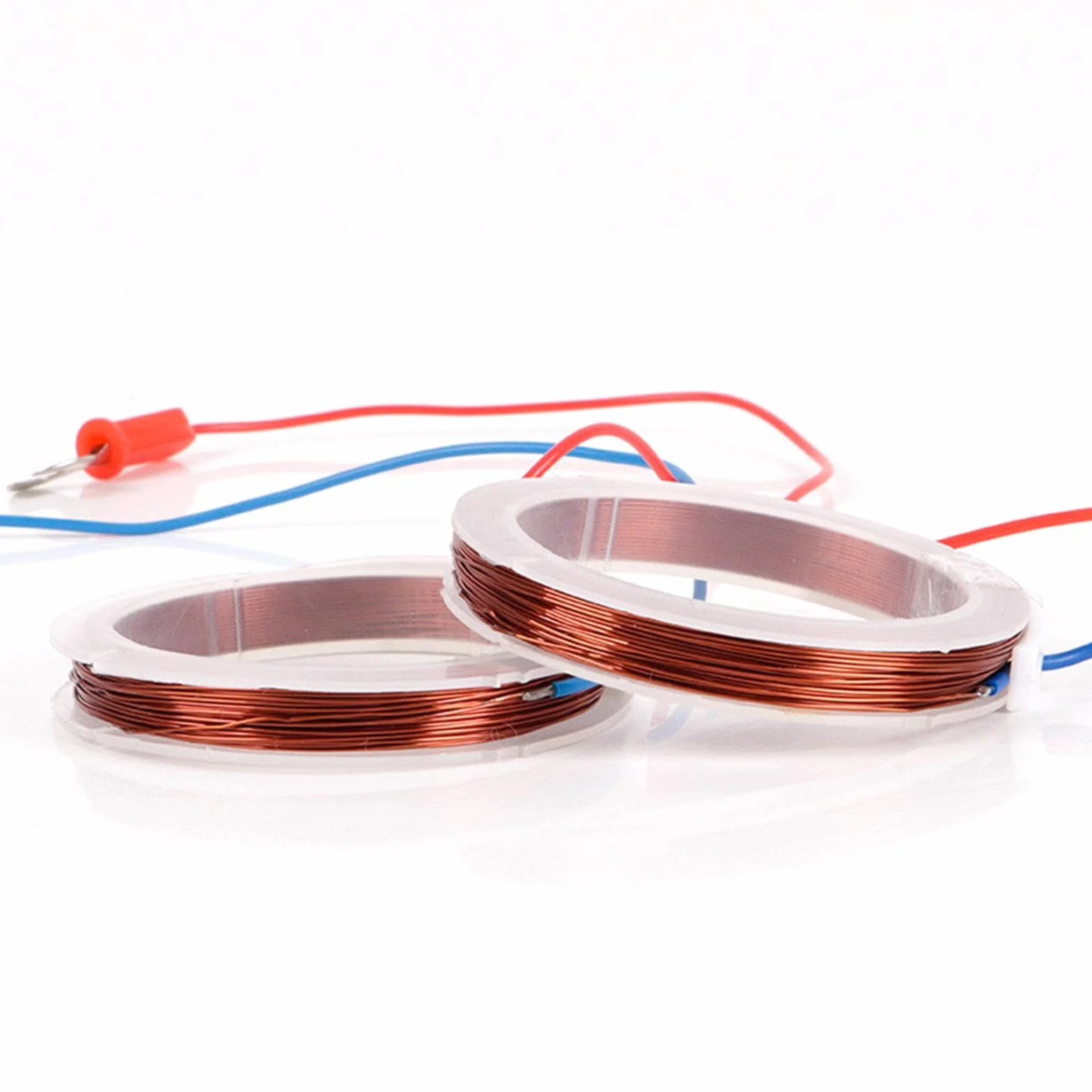Predolo Bobina de Cobre 150 Vueltas, Experimento de Electromagnetismo, Física de Bobina Circular Portátil para Escuela