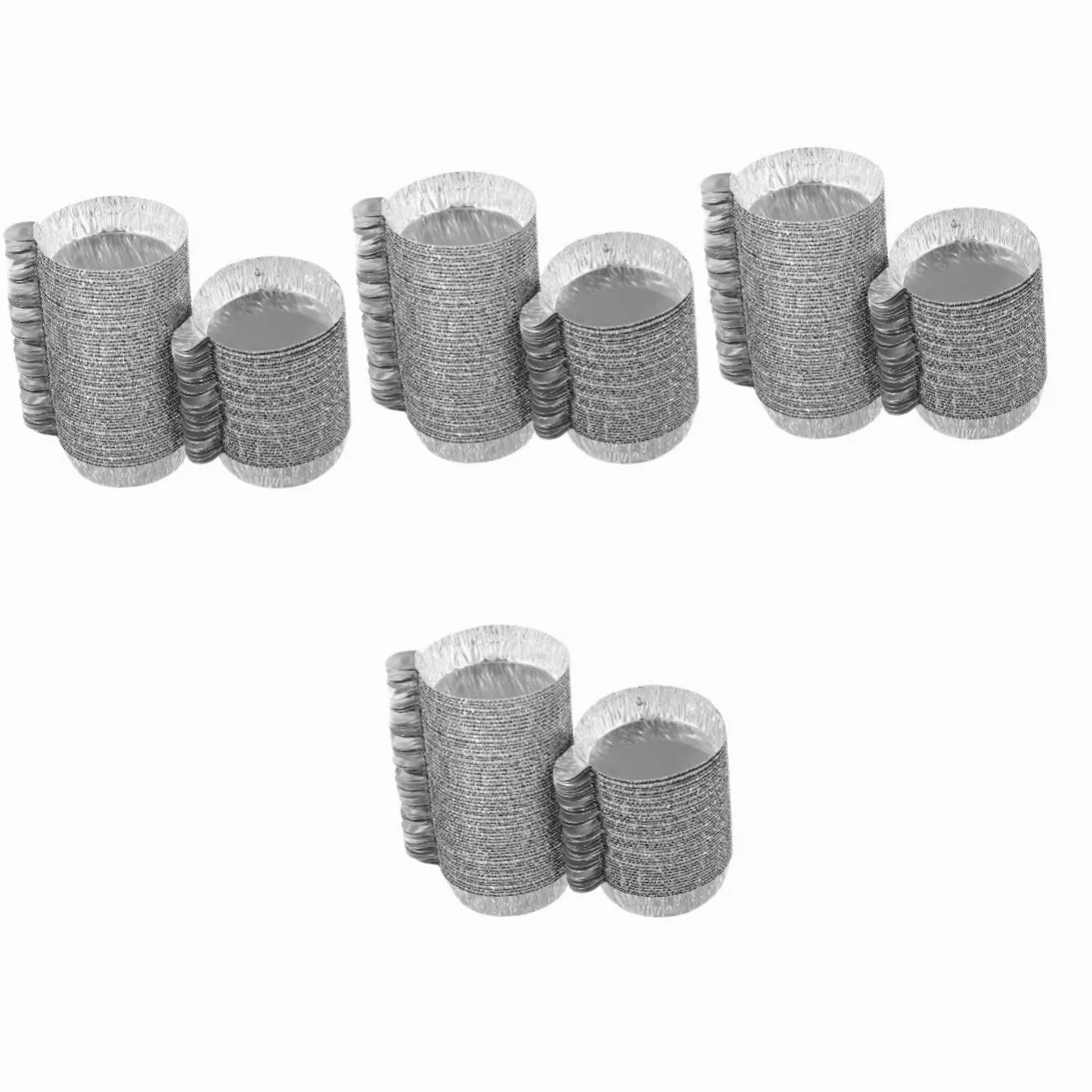 Artibetter 400piezas Bandejas De Pesaje De Desechables Para De Pesaje Resistentes Al Para y