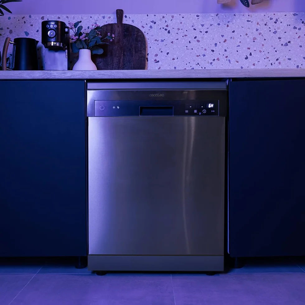 Cecotec Bolero Aguazero 6110 Zmywarka 60cm 1850W 13 Zestawów 6 Programów Inox