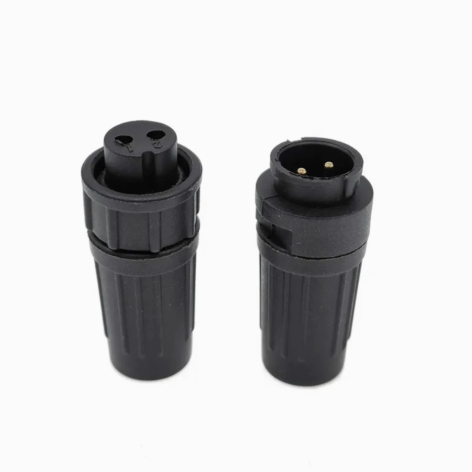 Zócalo de acoplamiento del conector de bayoneta PY07 Z108 - Paquete variado Conectores a tope de 2 pines a 7 pines 10 piezas(4P Bayonet 10pairs)