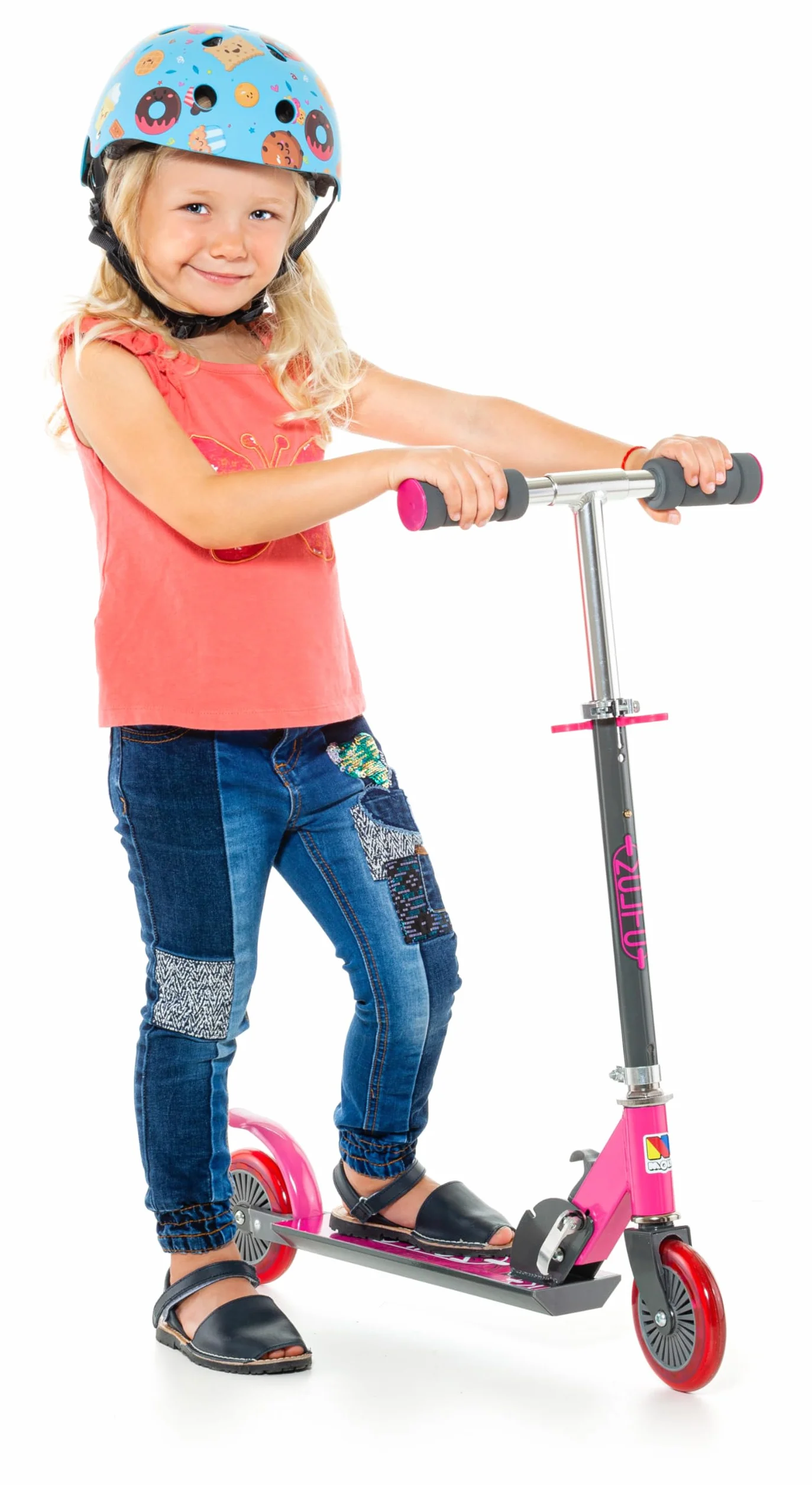 Patinete Plegable Rosa M MOLTO