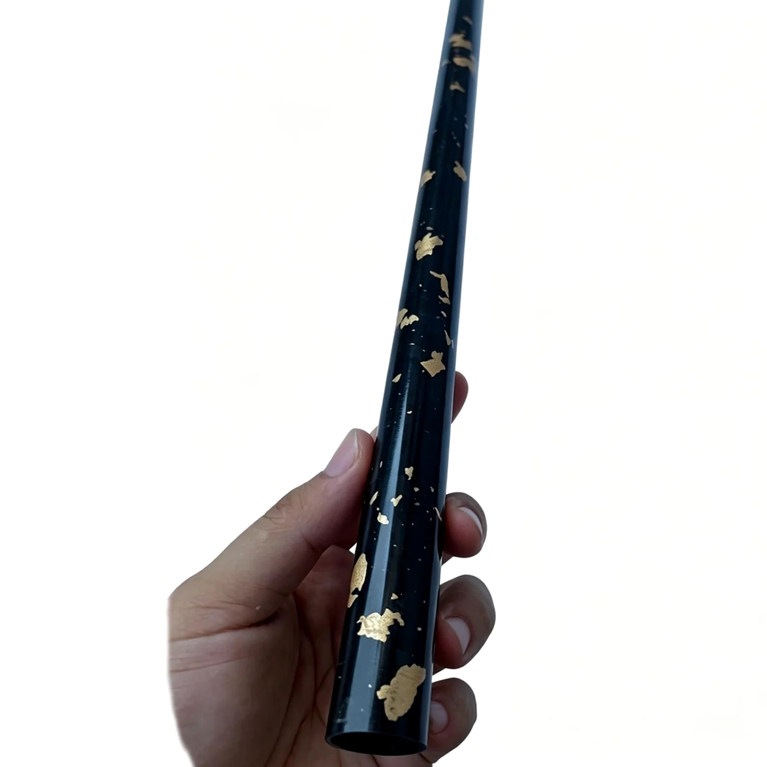 Tubo De Fibra De Carbono Tubo De Fibra De Carbono Cortable | Tubo Redondo Hueco De Composite De Fibra De Carbono 3K Fabricado Mediante(34x32x1000mm)