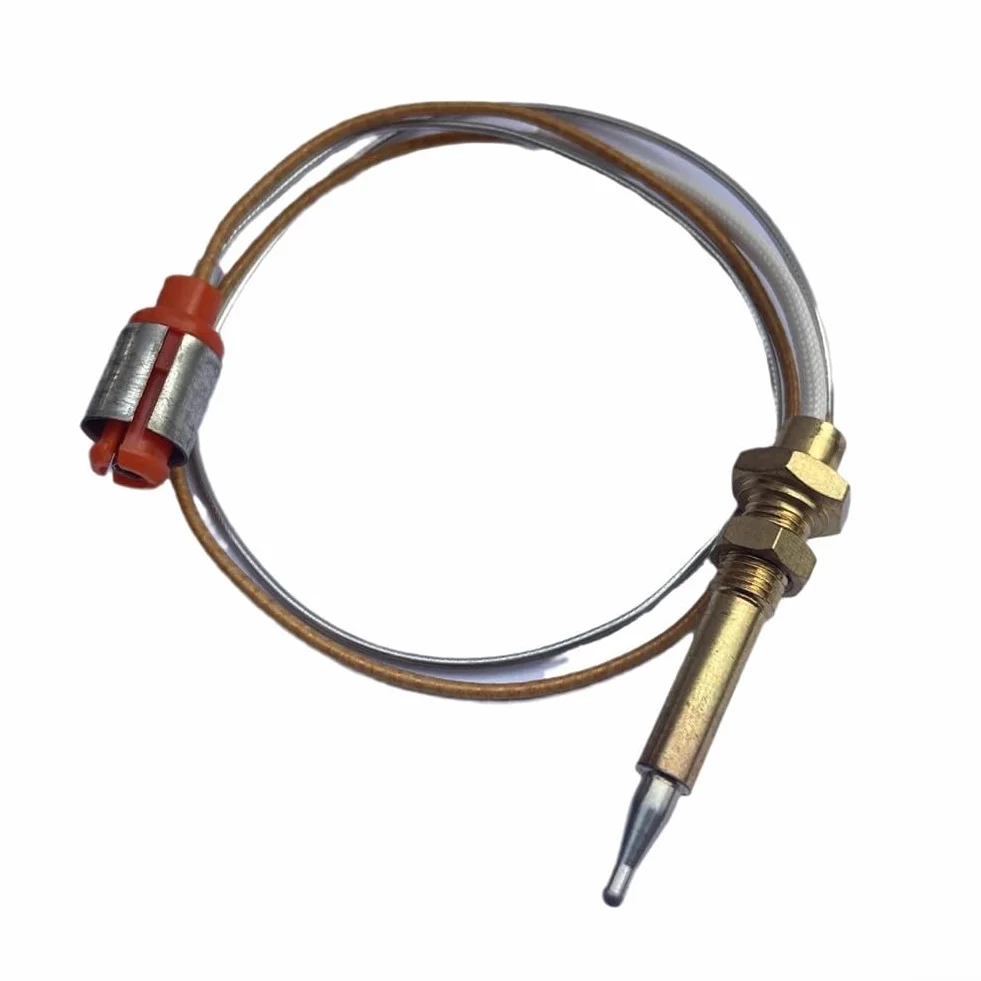 Tornillo termopar de cabeza de cobre 40 cm para estufa integrada