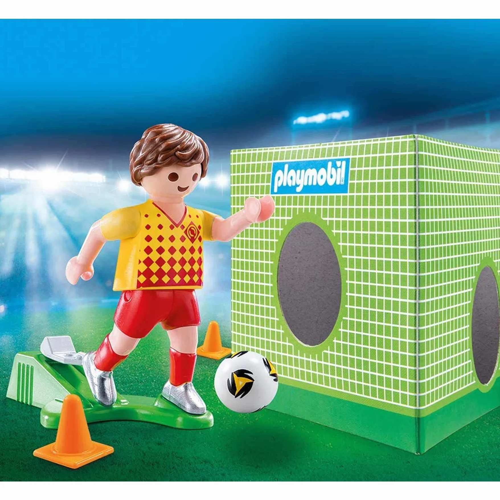 PLAYMOBIL 70157 Jugador de fútbol GOL