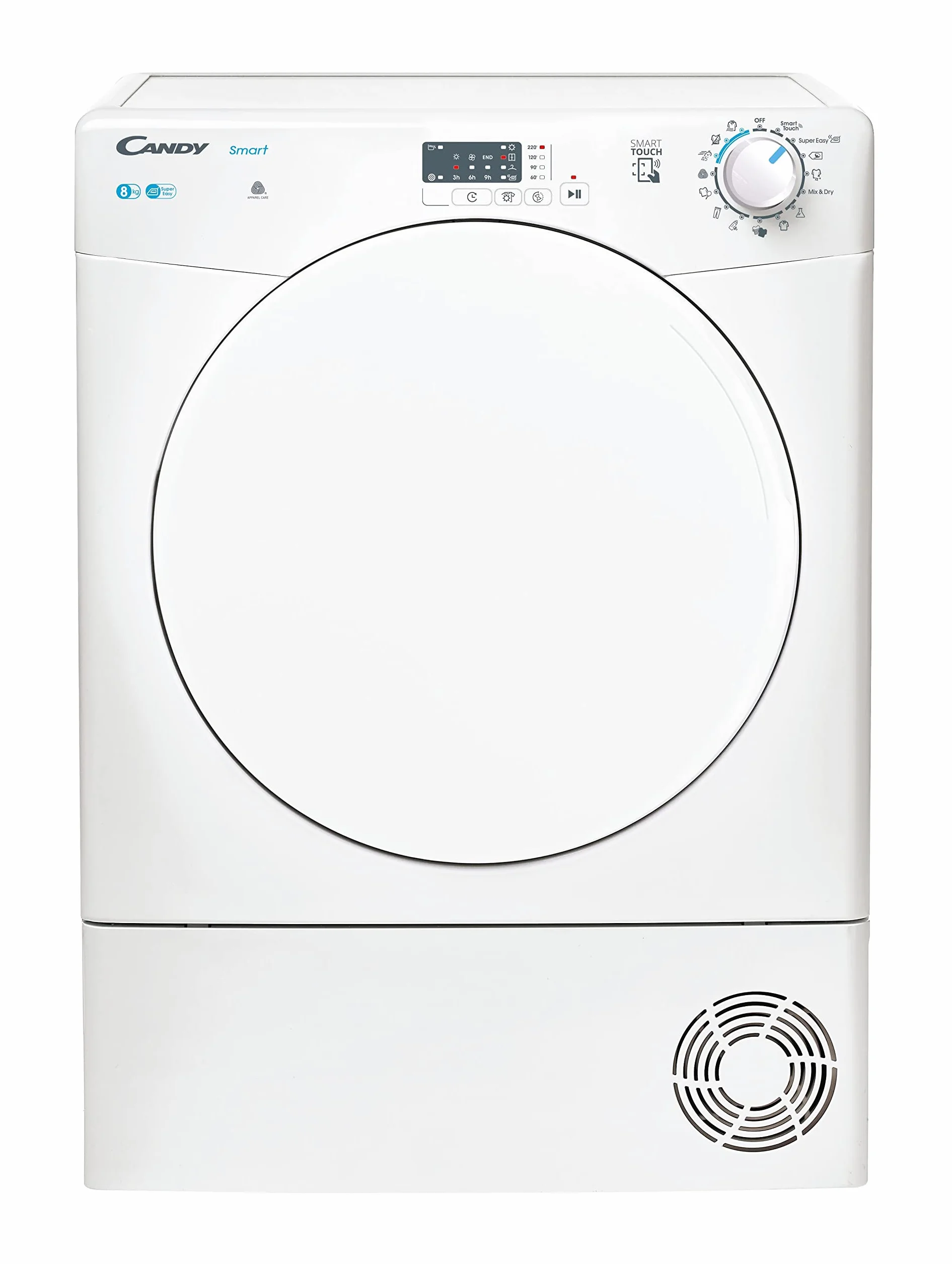 Candy Smart CSE C8LF-S Secadora Condensación 8KG Digital NFC 14 Programas Blanco