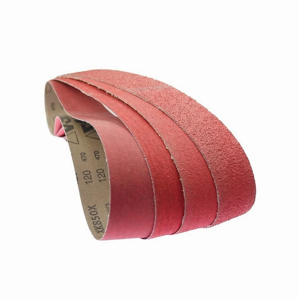 4 Uds Correas de Lijado Cerámica P36 80 120 27 * 2 48 * 2 79 * 2 Pulgadas | correas de lijado, correa de cerámica(36*36 INCH*4 INCH)