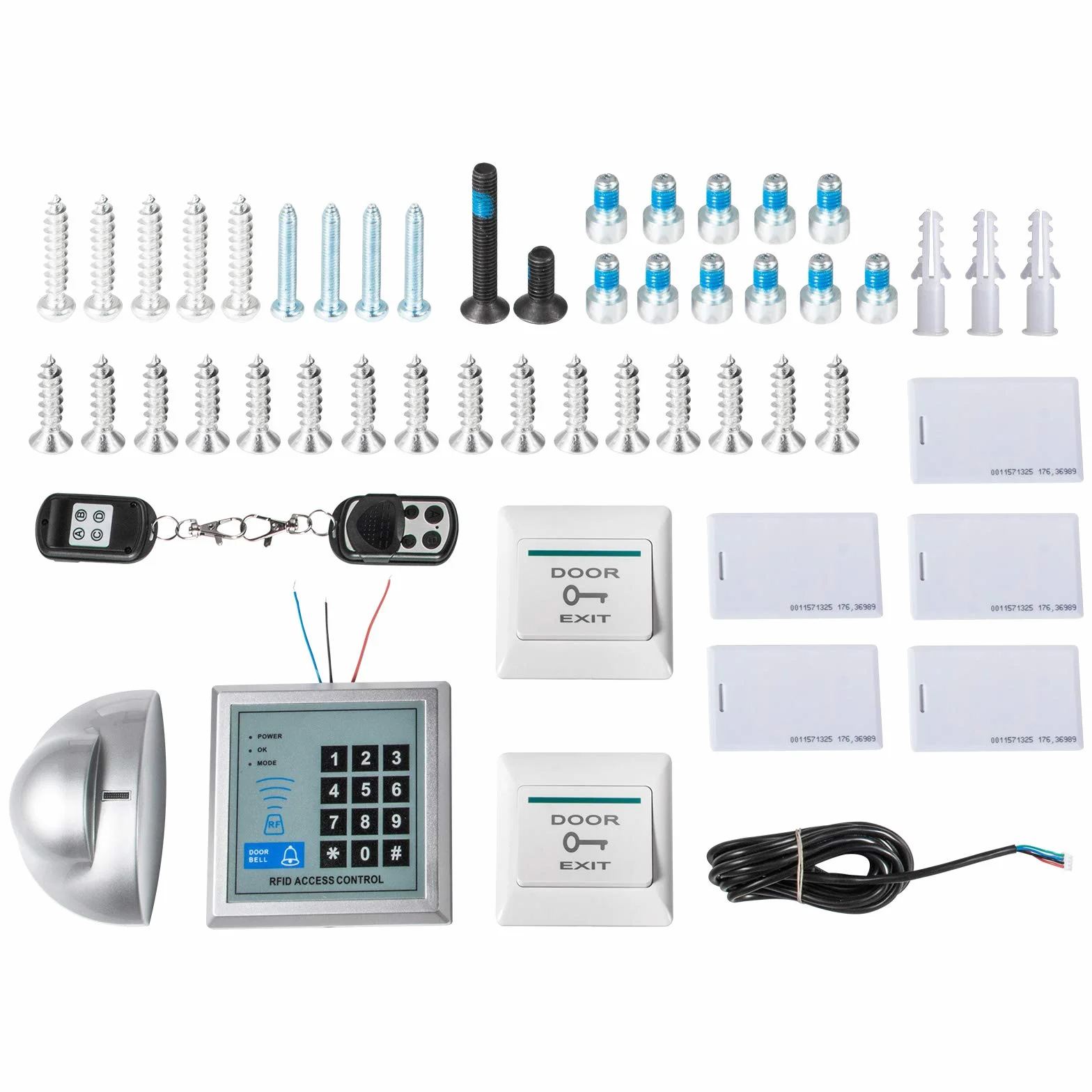 VEVOR Abridor de Puerta Automático, 50 W Abrepuertas Automático, 120 grados Abridor de Puerta Abatible para Supermercados, Puertas Cortafuegos, Hospitales, Salas de Reuniones, Laboratorios