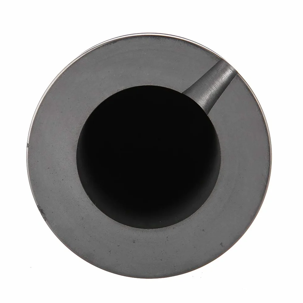 Crisol de grafito de alta pureza, 1 kg molde de lingote para fundición de joyería