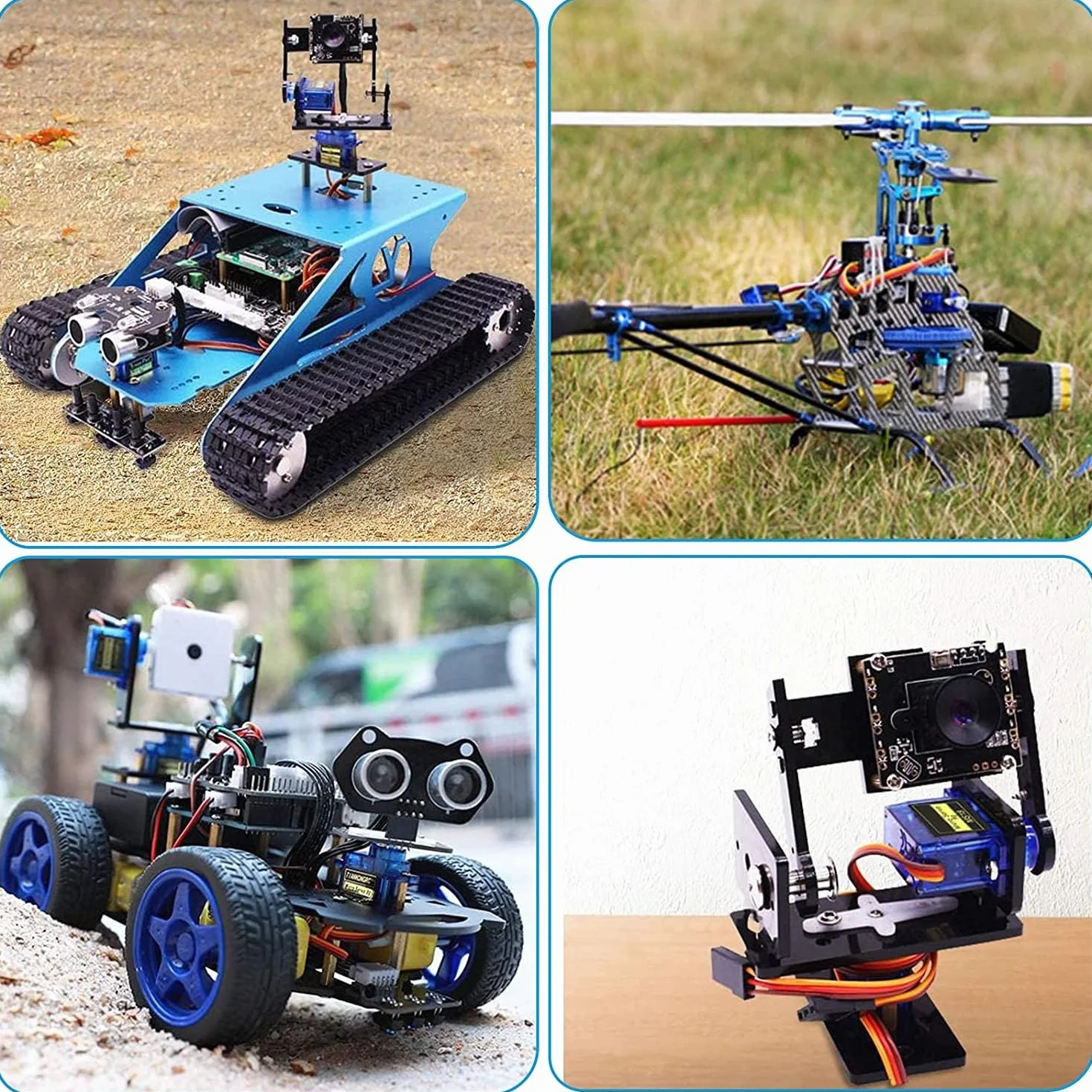 HUAZIZ SG90 9g Micro Servo para RC Helicóptero Avión