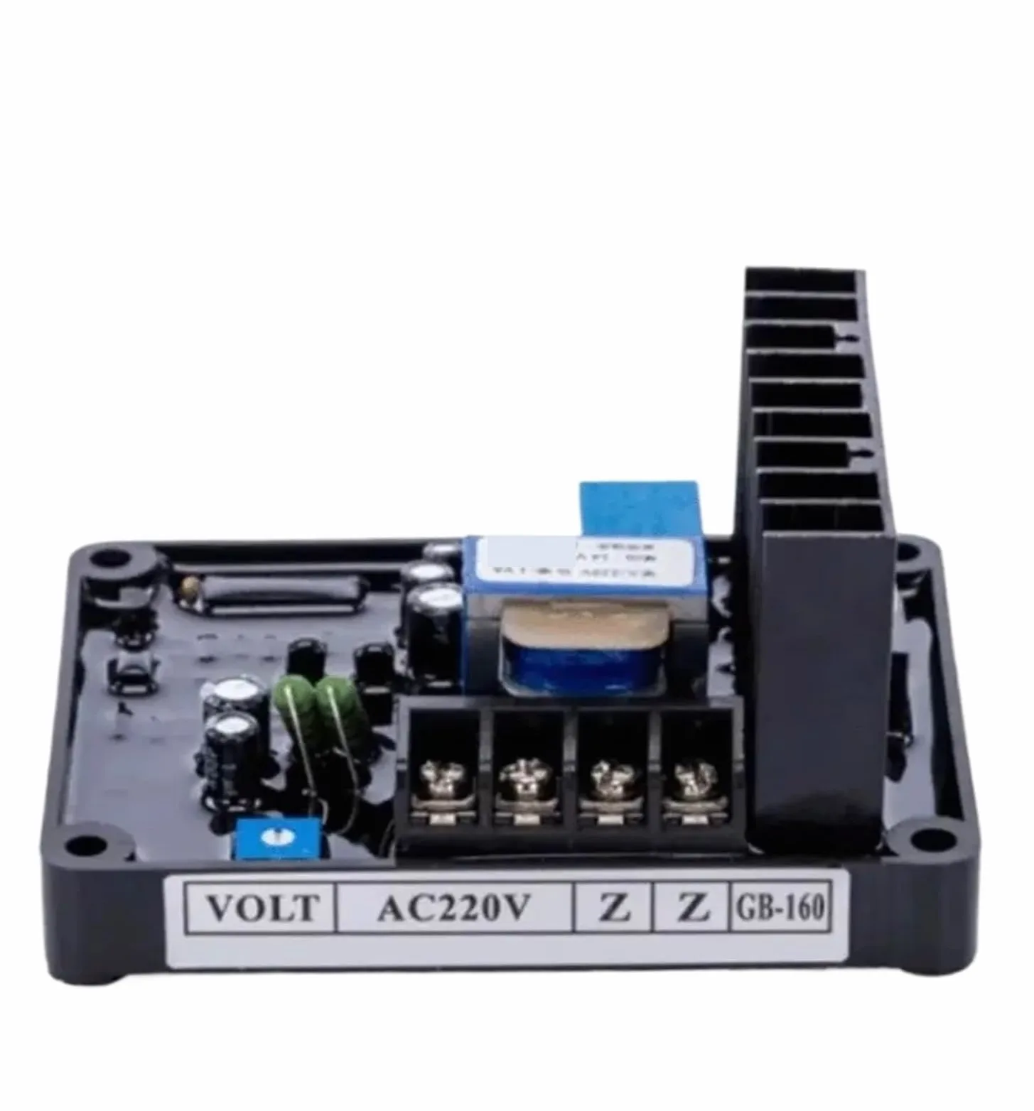 Placa reguladora de voltaje for generador monofásico ST GB160B, regulador de voltaje AVR, 220 V, 50 kW