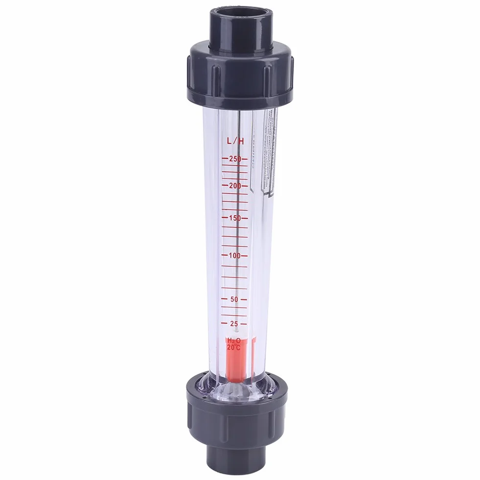 Tubo de plástico Medidor de Flujo de Agua 25-250L/H