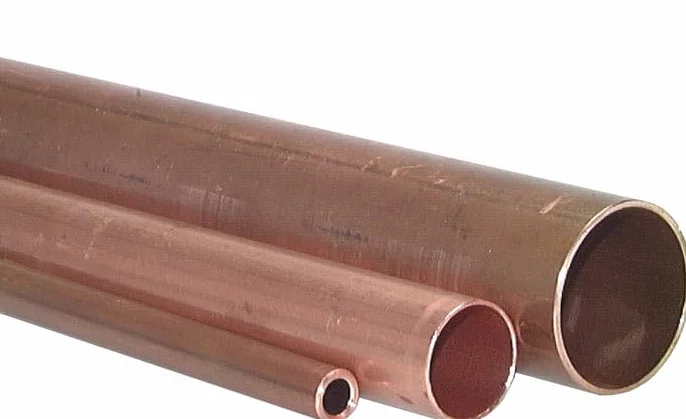 Tubo de cobre en barras 22 mm DIN EN 1057 DVGW