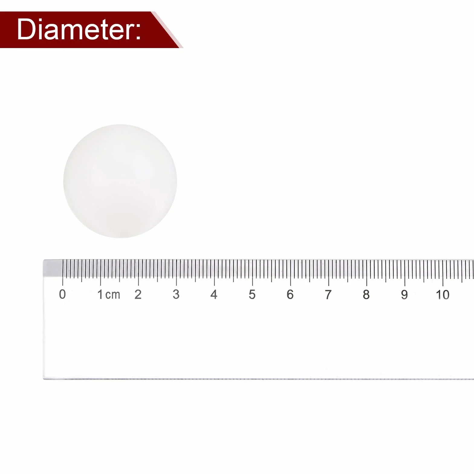 Bolas Plástico Nylon 30mm G3 Precisión Rodamiento Bola