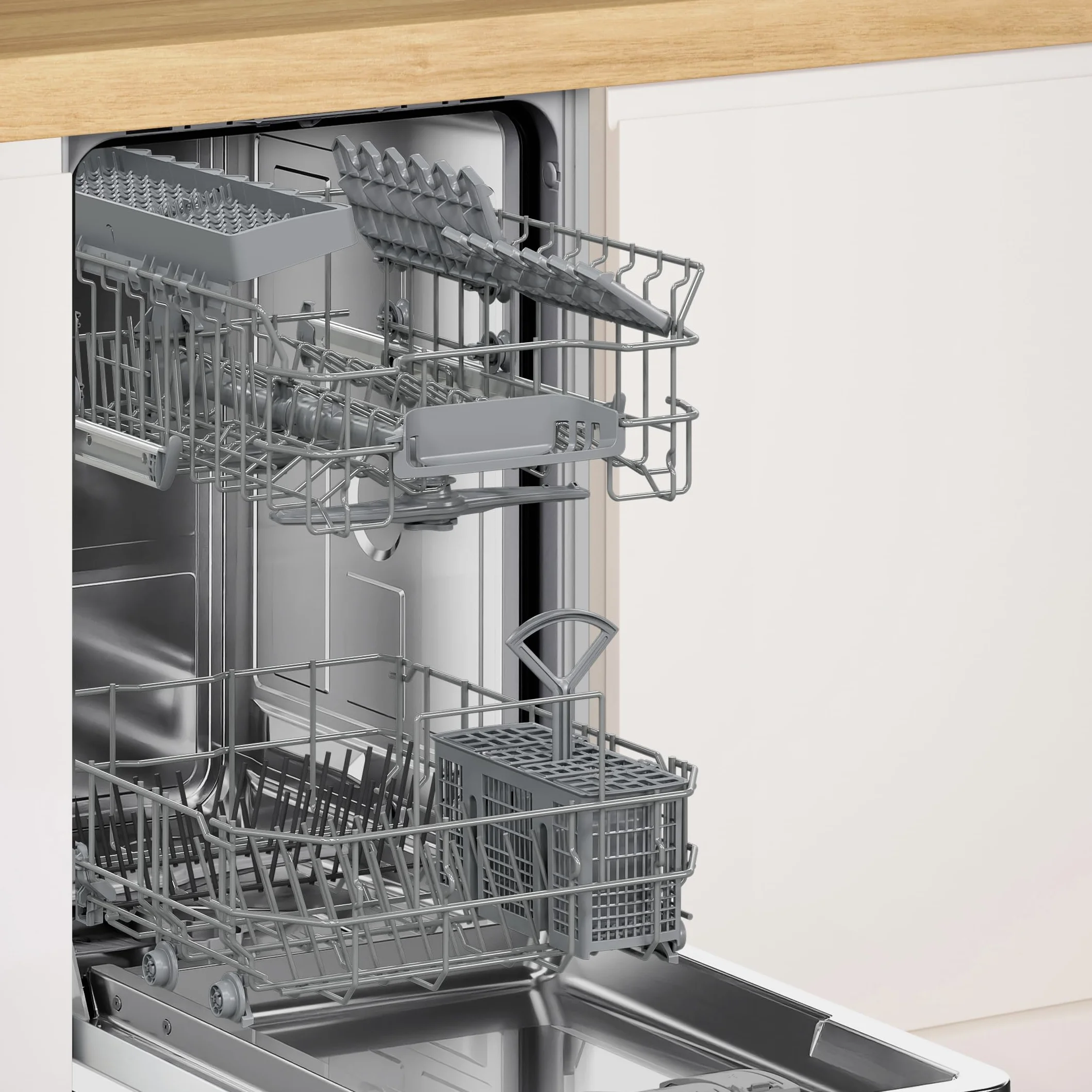 Bosch Lavavajillas Integrable Serie 2 45 cm 10 Servicios Smart Start Home Connect SPV2HKX02E