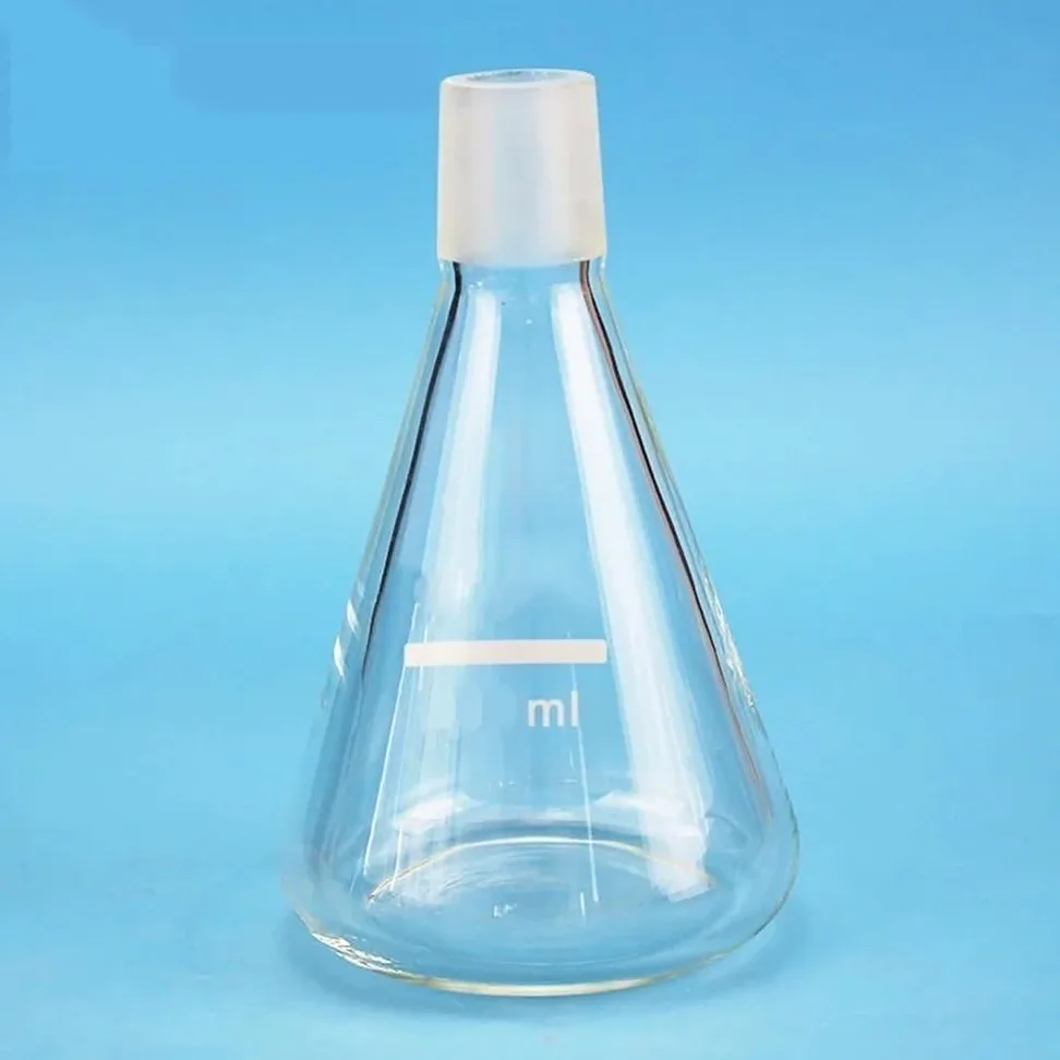Prueba de vidrio, Aparato de vacío, vidrio, núcleo de arena, tubo de goma, matraz de 250 ml, laboratorio