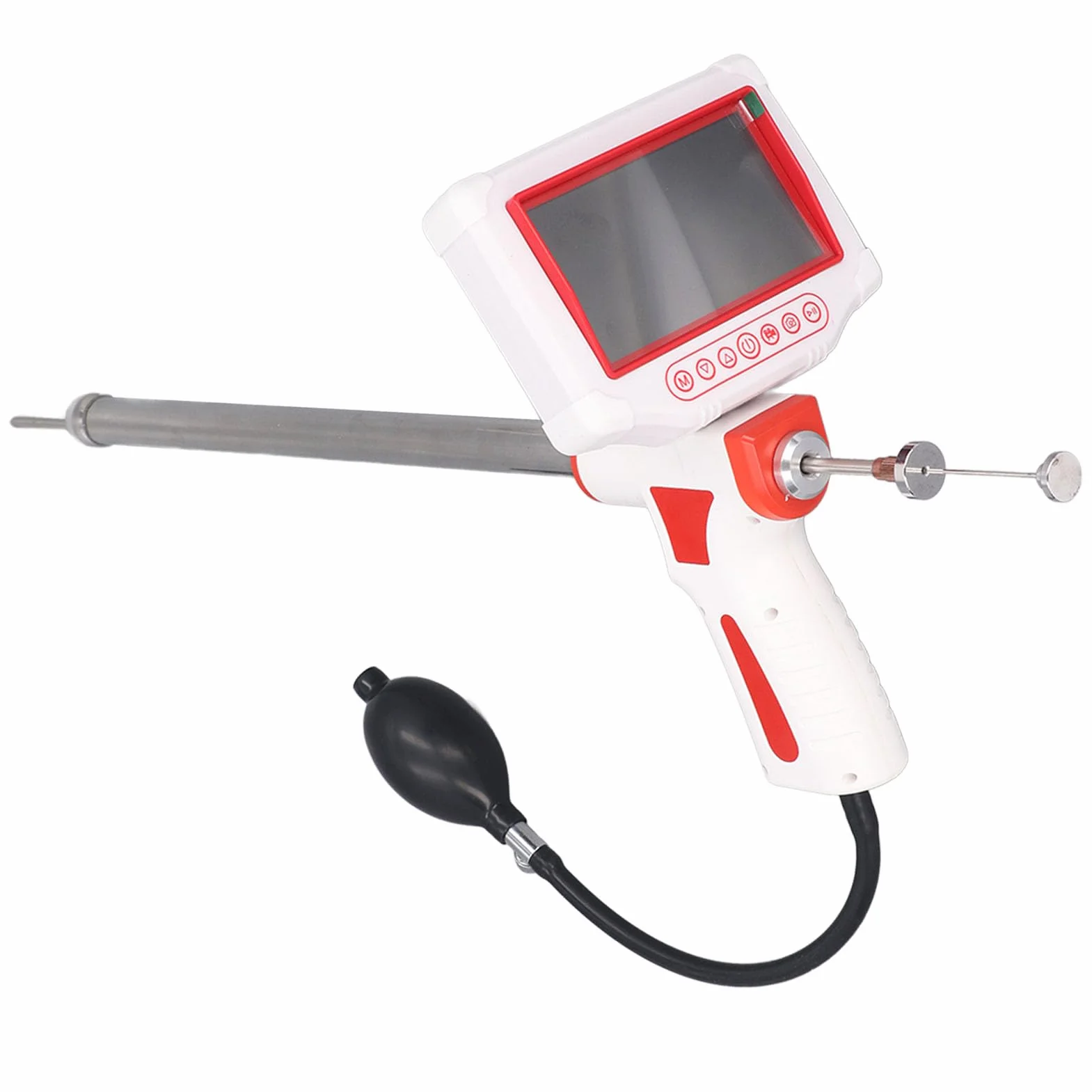 Pistola de Inseminación Artificial, Kit de Inseminación Animal, Carcasa de ABS, Herramienta de Inseminación Artificial para Animales, Enchufe de la UE 100-240 V