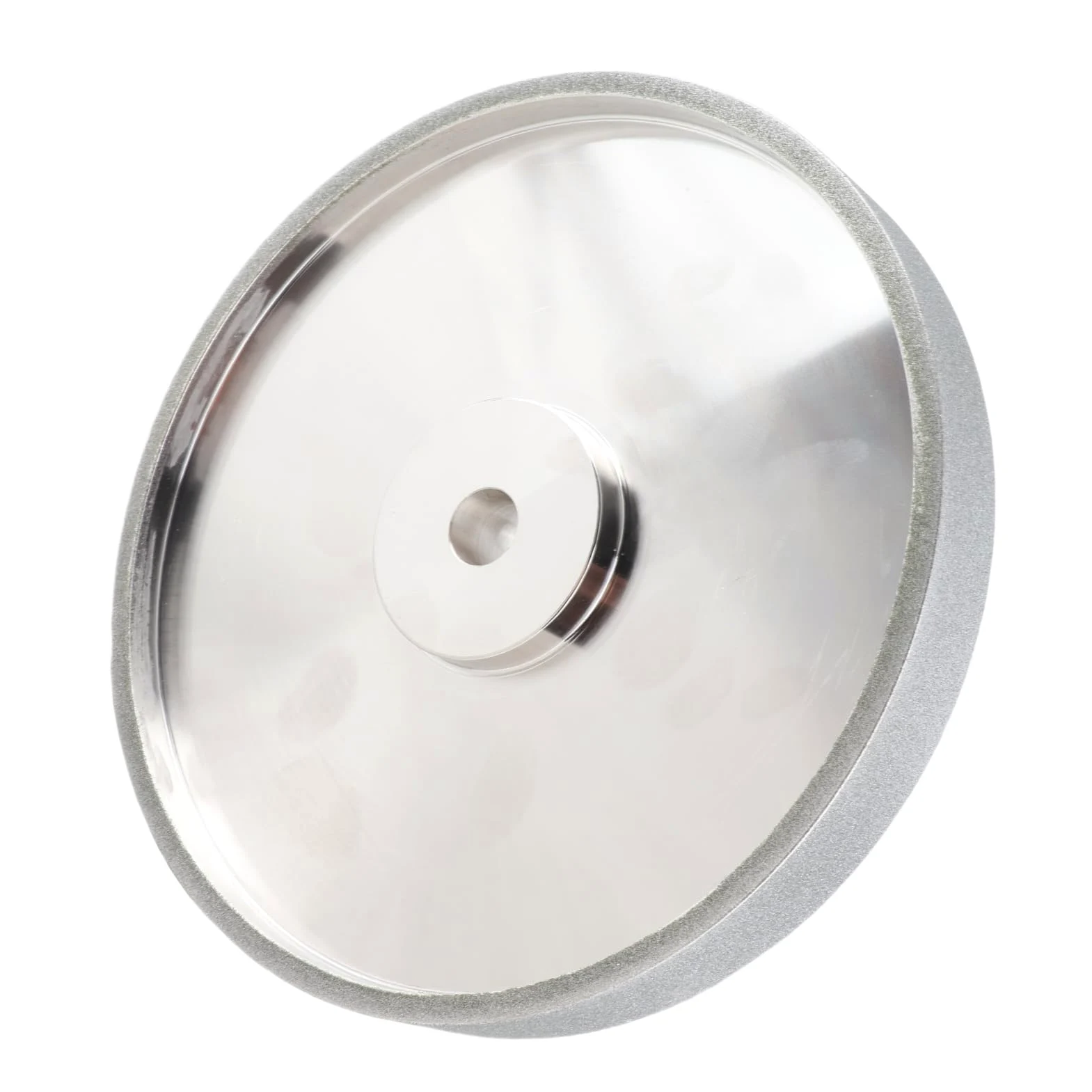 Cryfokt Muela de Diamante de 8 Pulgadas de Alta Dureza para Amoladora de Forma Plana Muela Abrasiva Duradera Resistente Al Desgaste para Amoladora de Banco de 8 Pulgadas