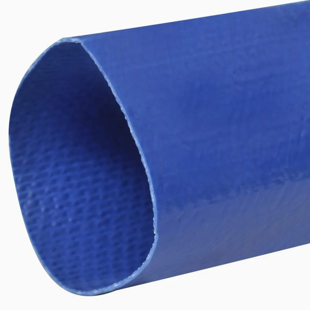 Fontanería,Mangueras de fontanería y líneas de suministro,Manguera plana 25 m 1,5" PVC