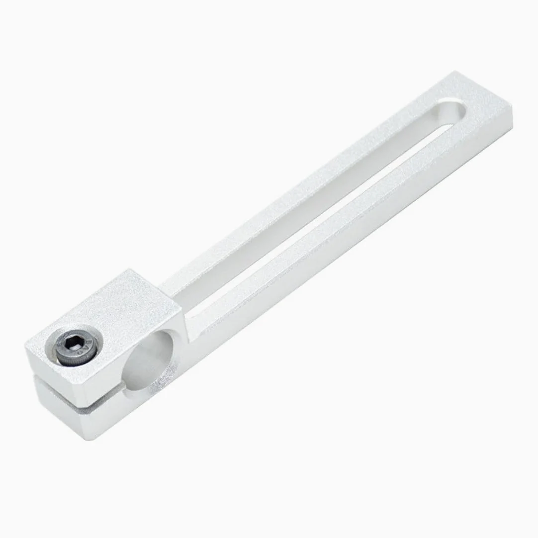 Caja de cojinete de aleación de aluminio Soporte deslizante, eje guía de aleación aluminio, soporte fijo, asiento del rodamiento(Grey,20-70mm)