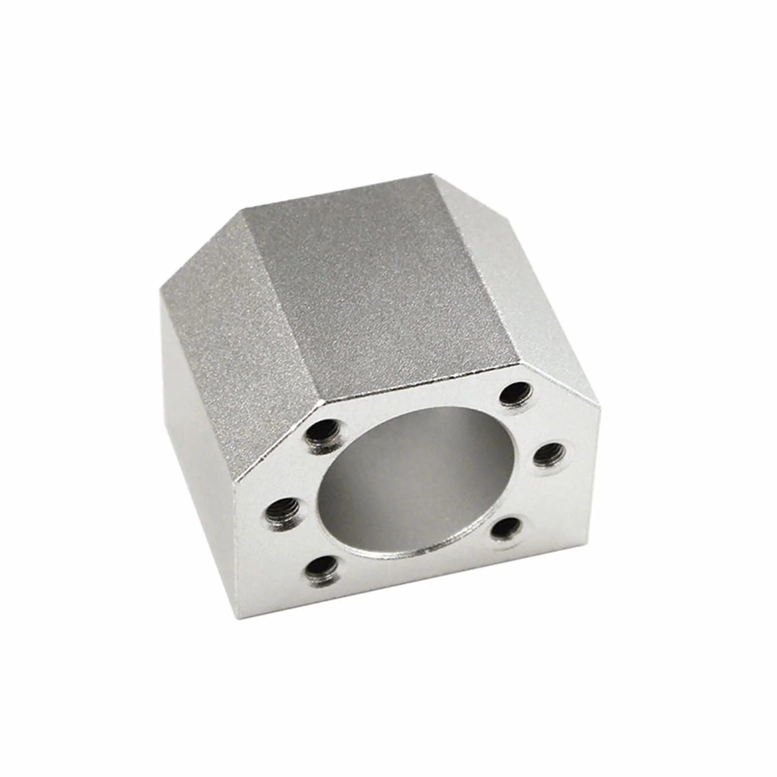 SFU1605 Husillo de bolas de 700 mm acero inoxidable con soporte BK12/BF12 tuerca DSG16H juego embrague CNC