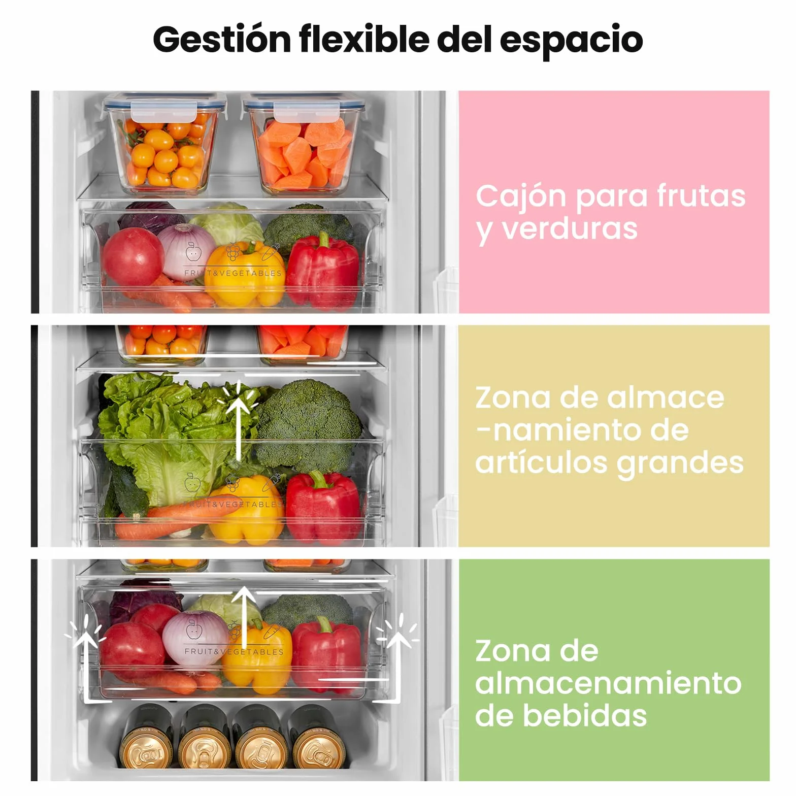 Comfee' RCB169DK2(E) Refrigerador con Congelador 150 cm Low Frost 195 kWh/año 174L Negro