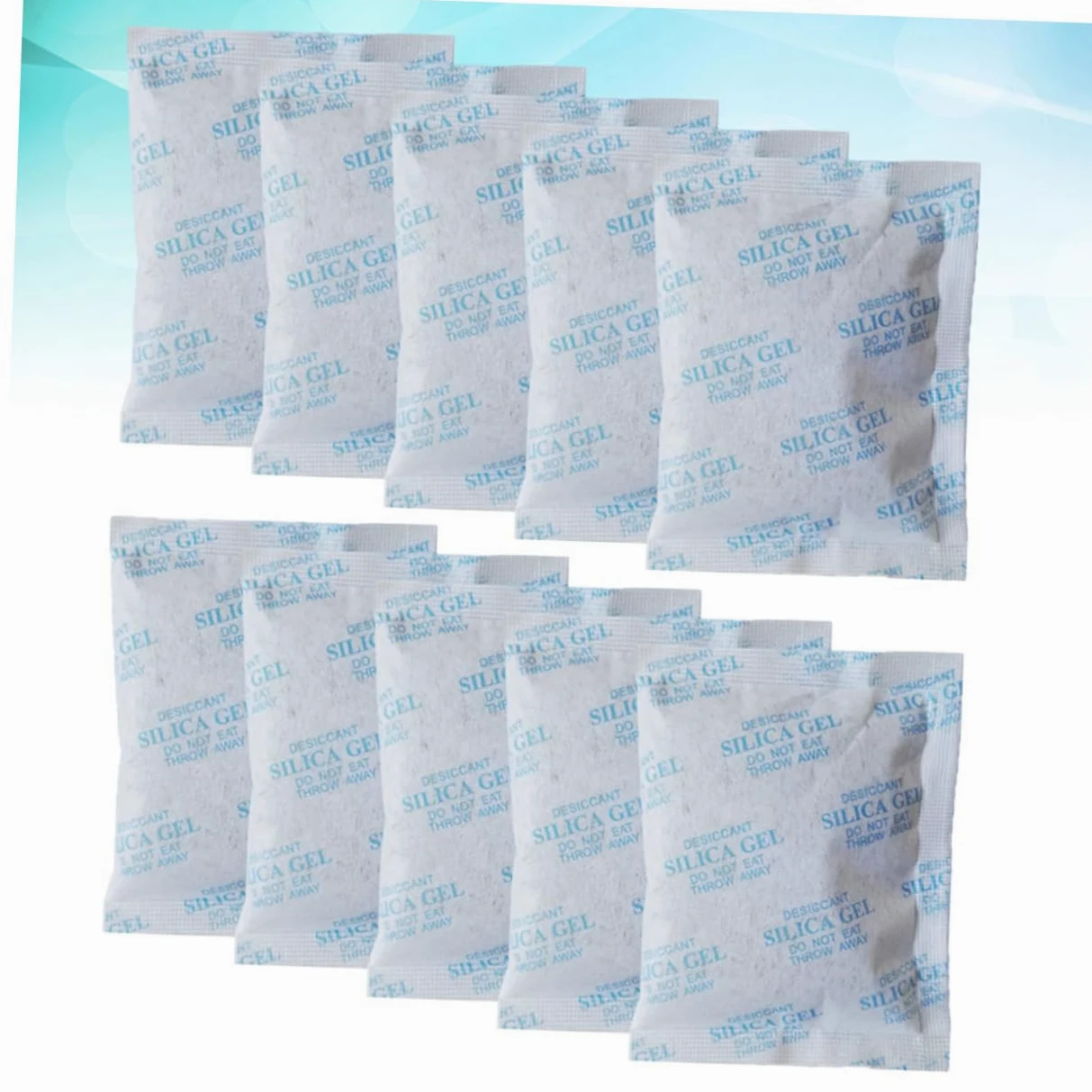SOLUSTRE 50piezas Bolsas Gel Sílice Prevención Corrosión Protección Condensación