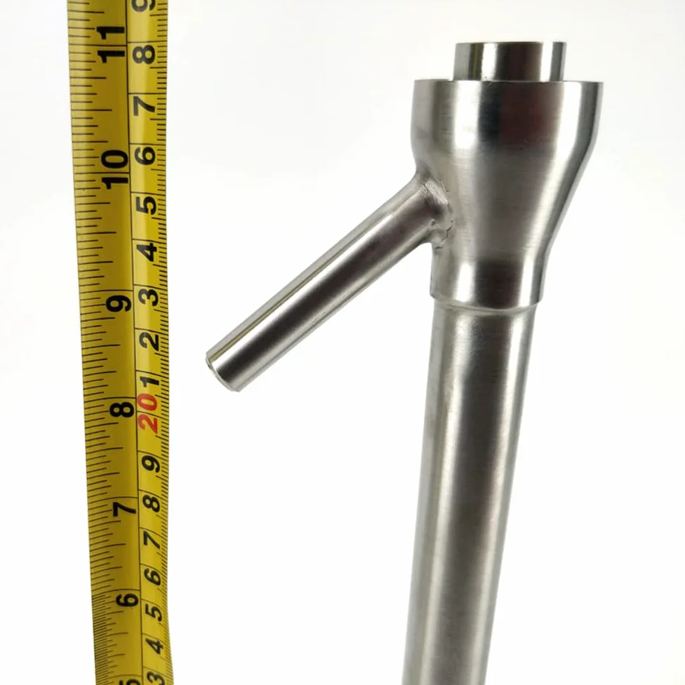 KegLand Destilación de loro acero inoxidable DS135 KL14823 para uso con hidrómetro a prueba de álcalis