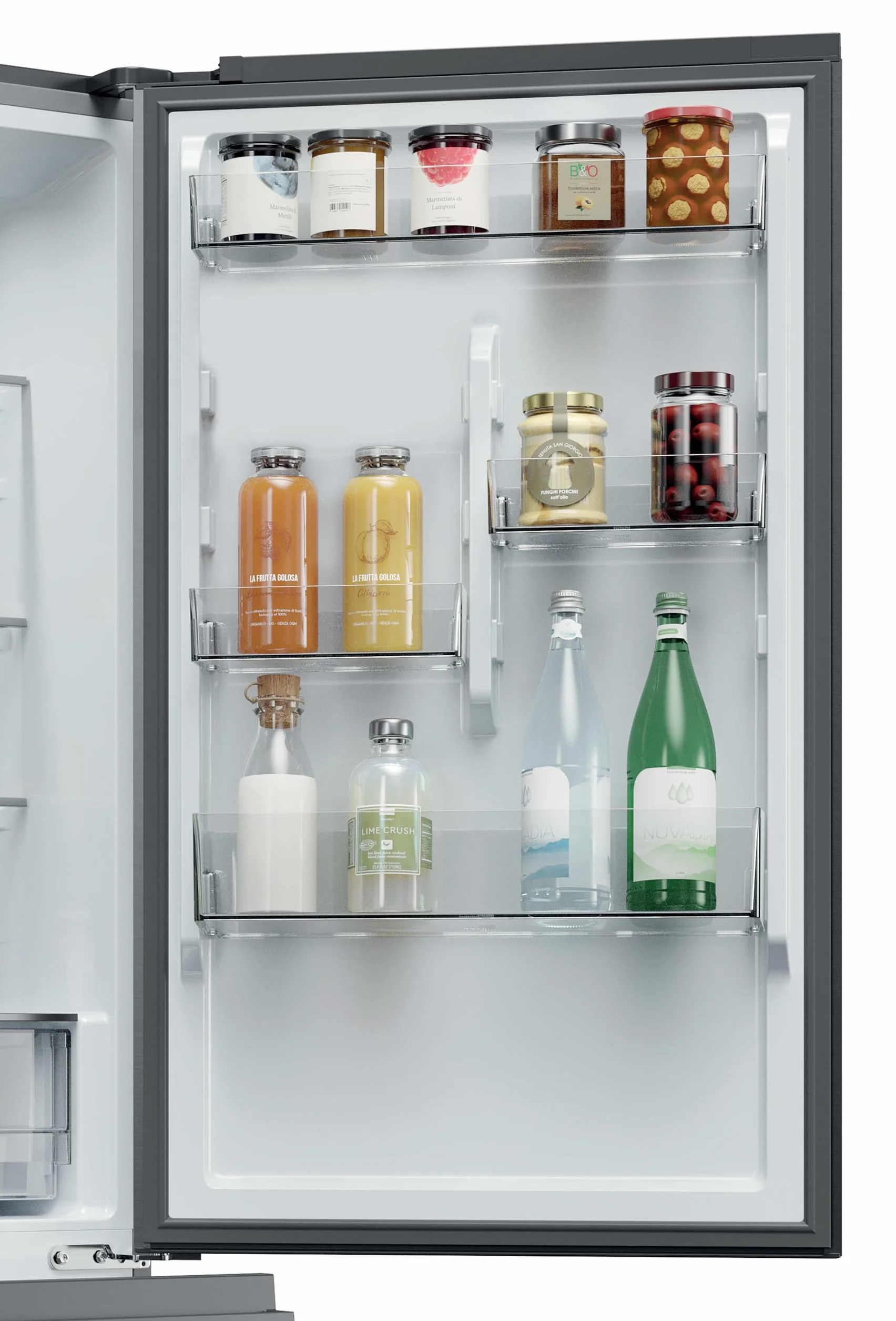 Haier Frigorífico Combi 360L Total No Frost Motor Inverter 60cm Inox