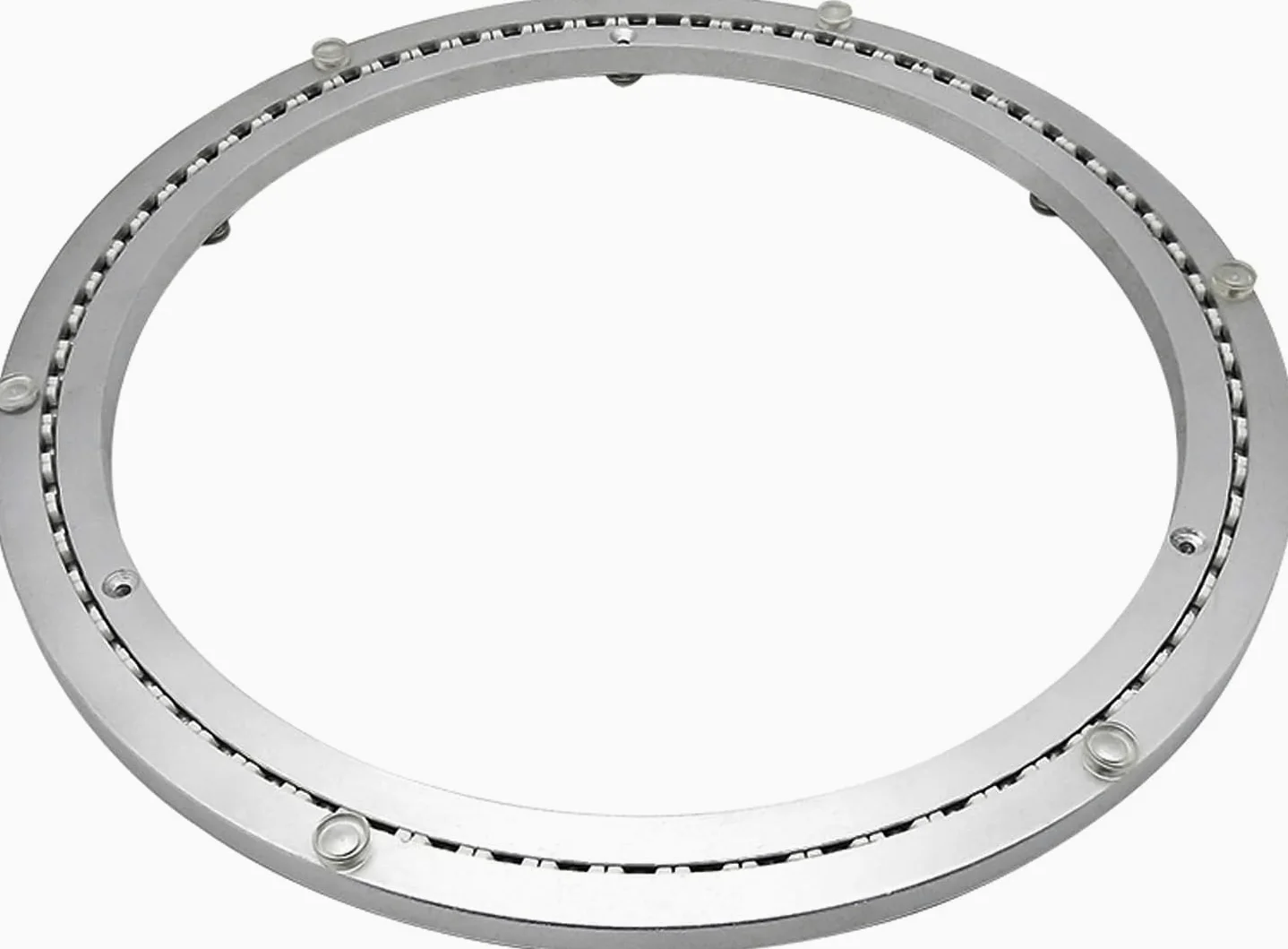Placa giratoria de metal resistente con rodamiento de bolas para soporte de mesa, 8, 16, 24 y 32 pulgadas