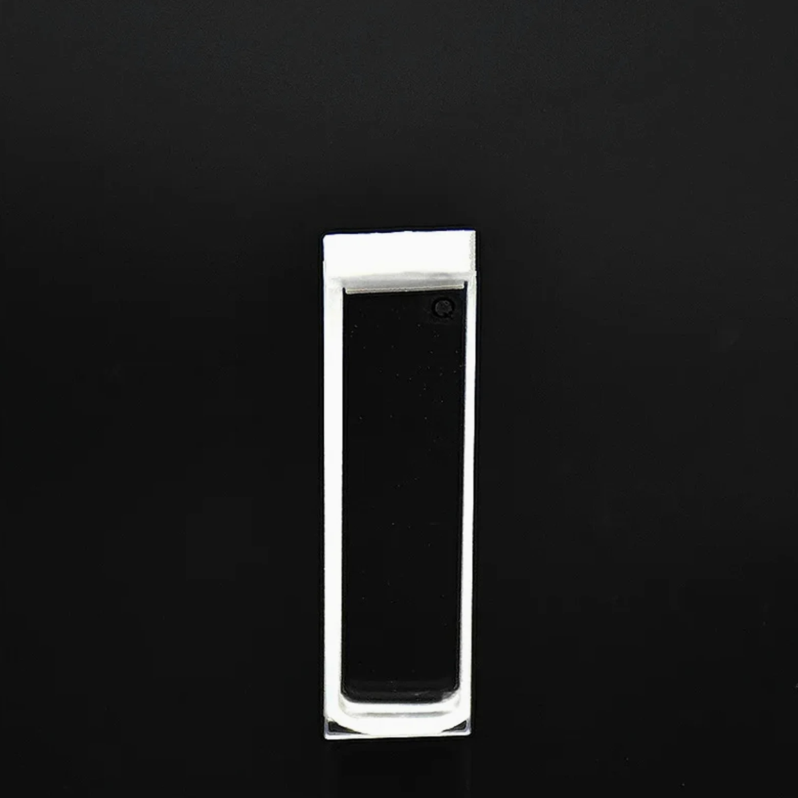 Laboratorio de óptica científica, Celdas de absorción de cuarzo de 2 mm, cubeta de cuarzo de 0,7 ml for espectrofotómetro, tecnología de sinterización de frita, paquete de 2