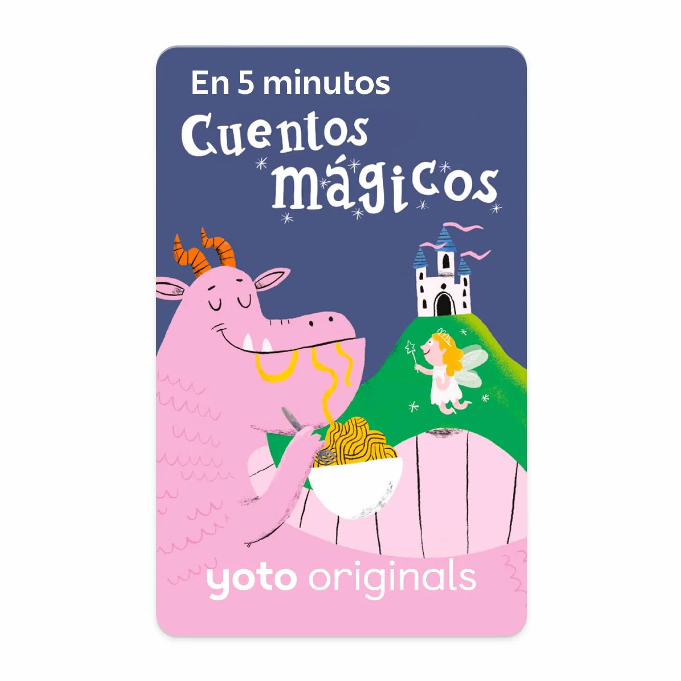 YOTO En 5 Minutos: Cuentos mágicos (Castilian) Tarjeta Audio español para niños sin Pantallas 4+