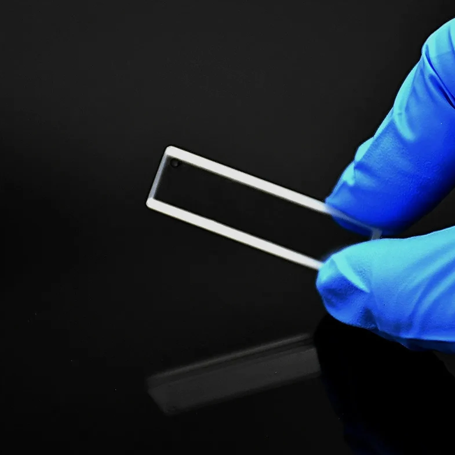 Laboratorio de óptica científica, Celdas de absorción de cuarzo de 2 mm, cubeta de cuarzo de 0,7 ml for espectrofotómetro, tecnología de sinterización de frita, paquete de 2