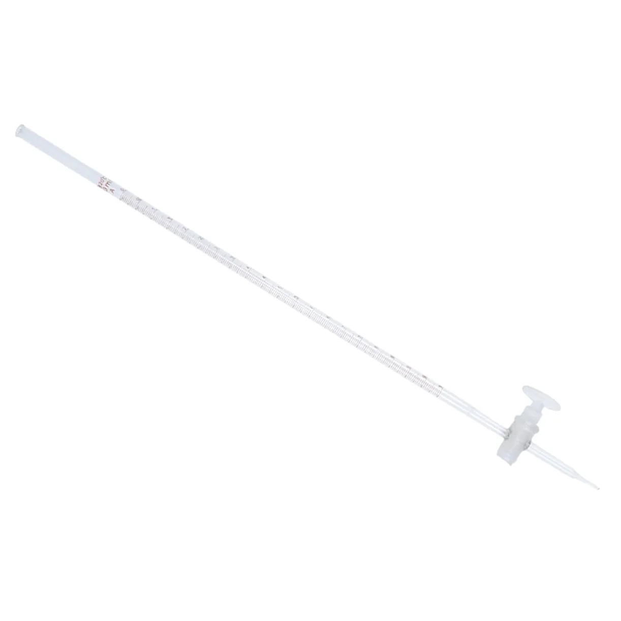 Bureta de Vidrio Borosilicato - Herramienta de Titulación de Laboratorio, Fácil de Usar & Duradera(Transparent,5pcs,25ml)